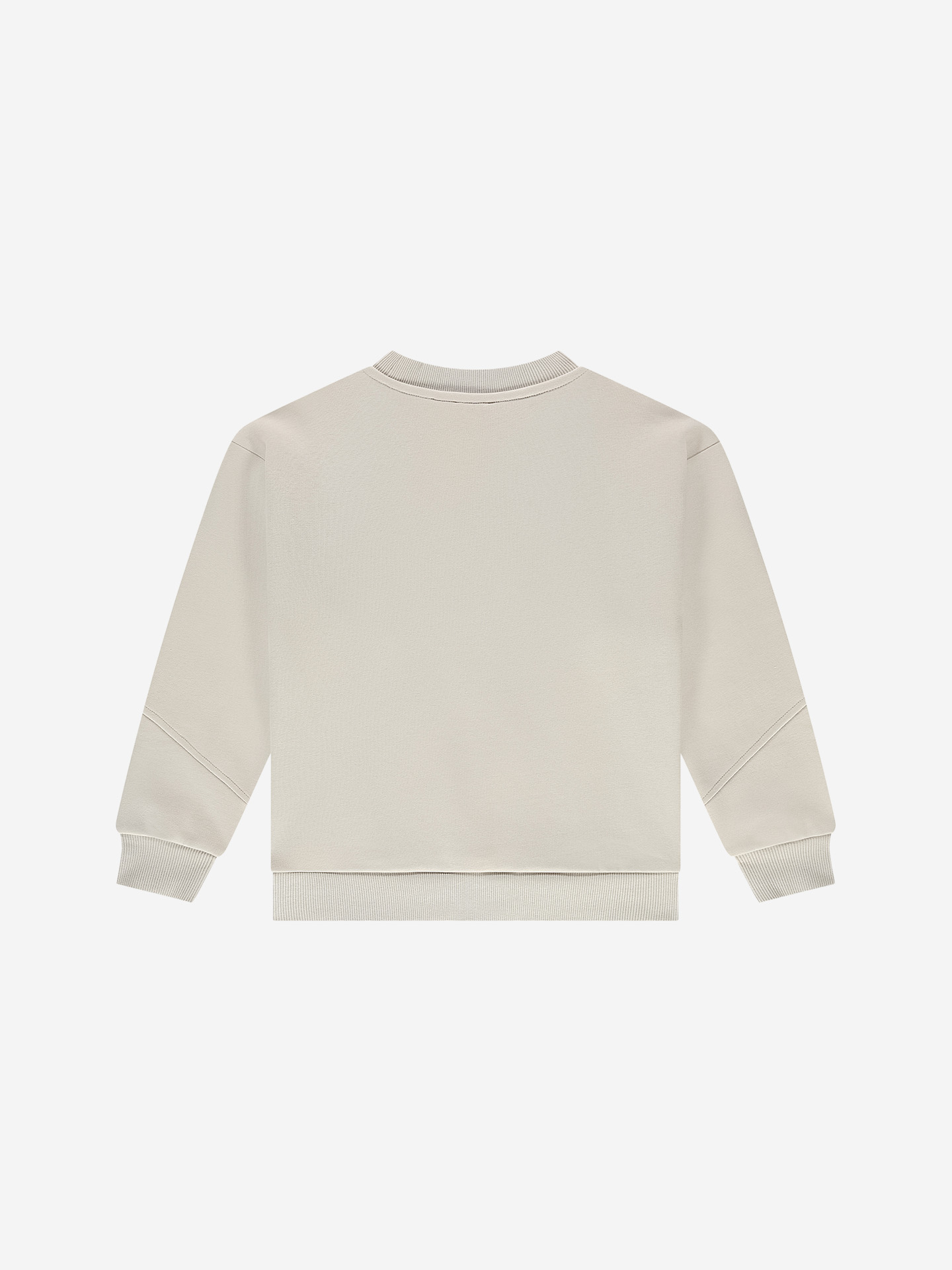 Sweater with decorative zipper