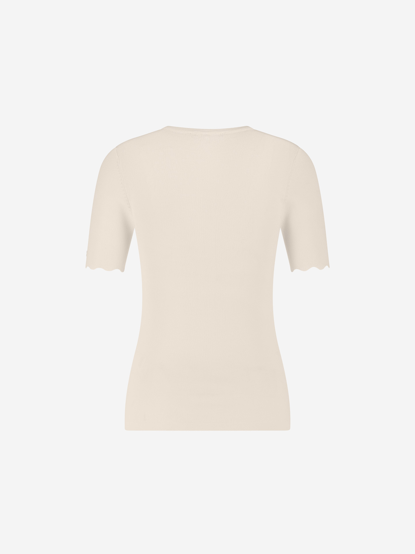 Basic top with a wavy finish