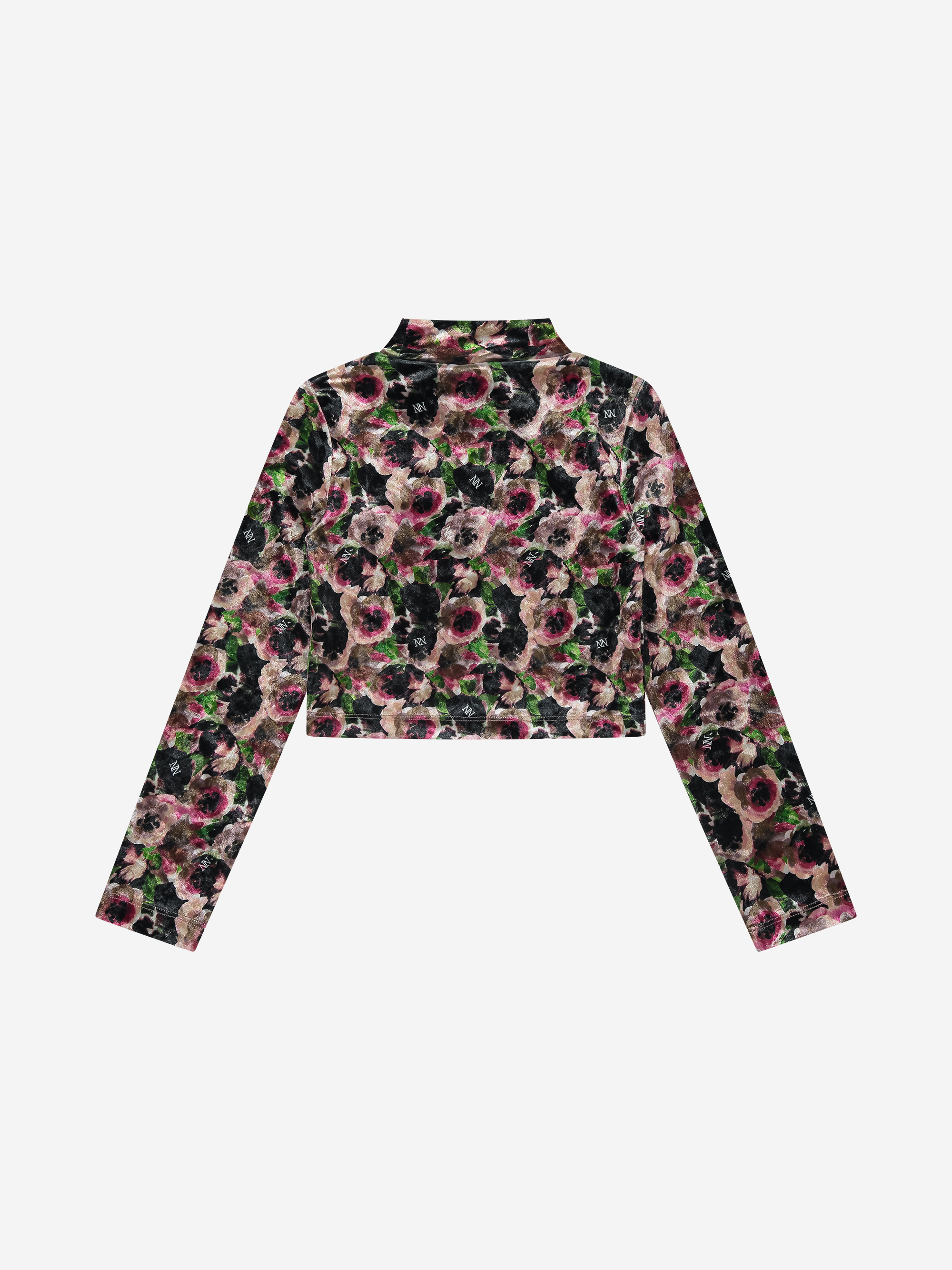 Velvet Flower Top