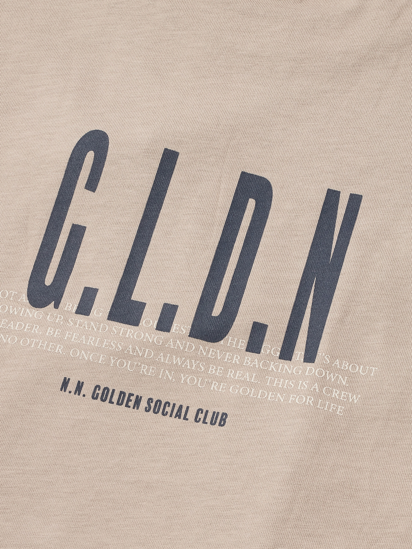 Oversized T-shirt with text print