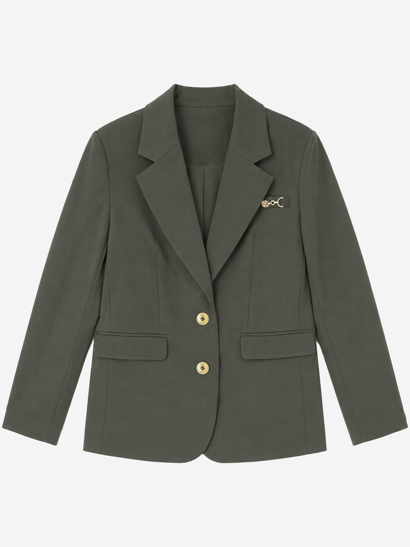 Blazer with chain detail