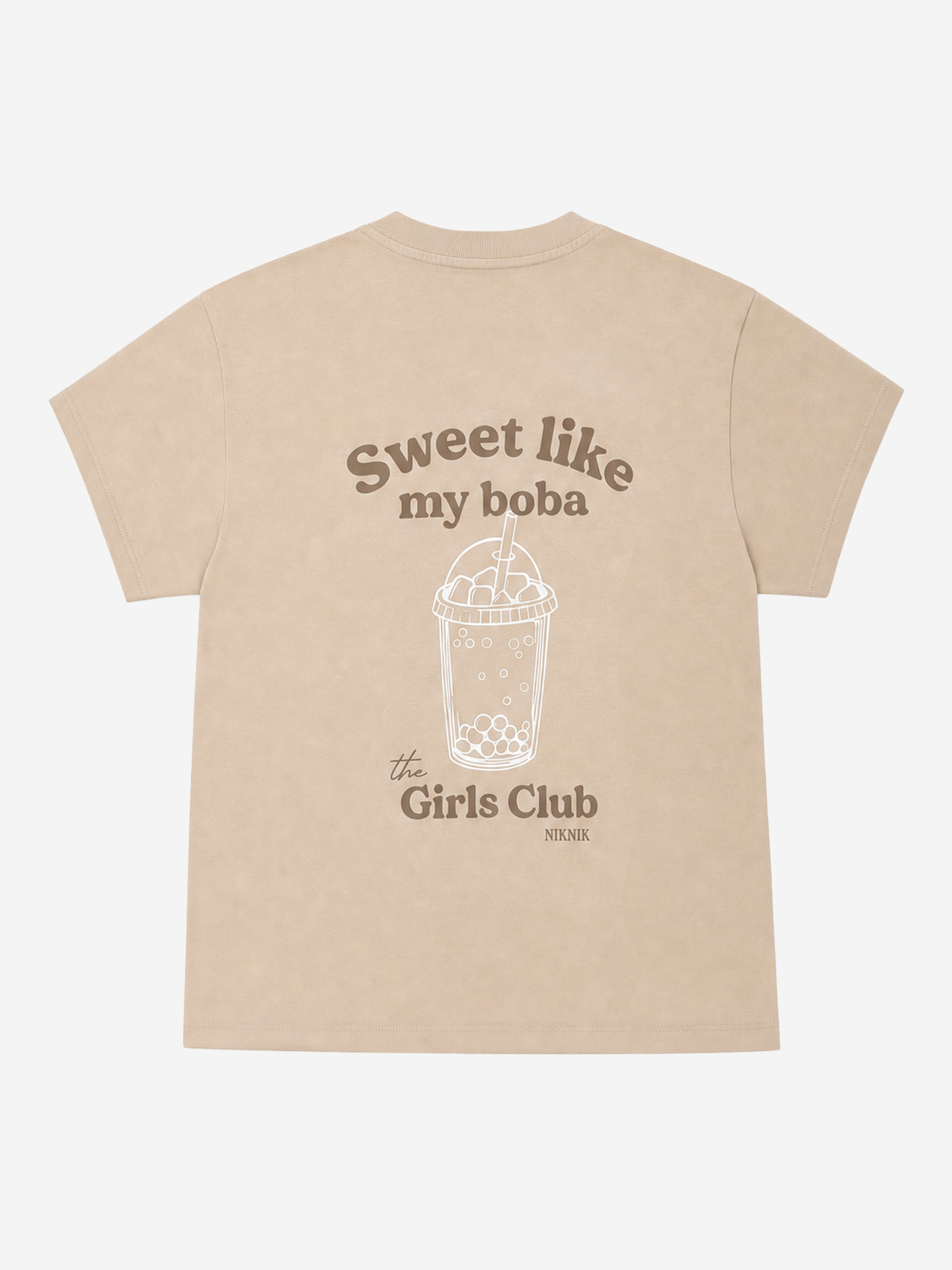T-shirt with back print