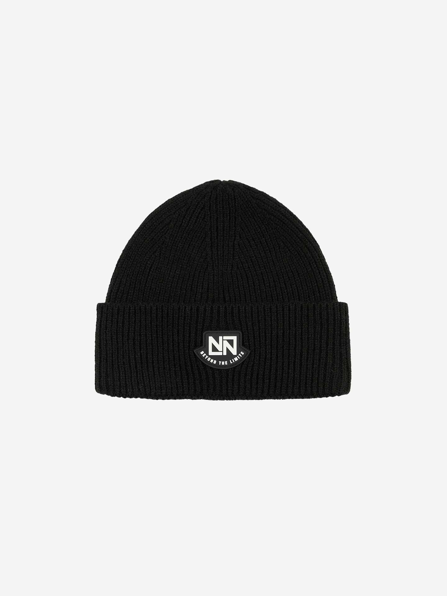 Gebreide beanie met logo