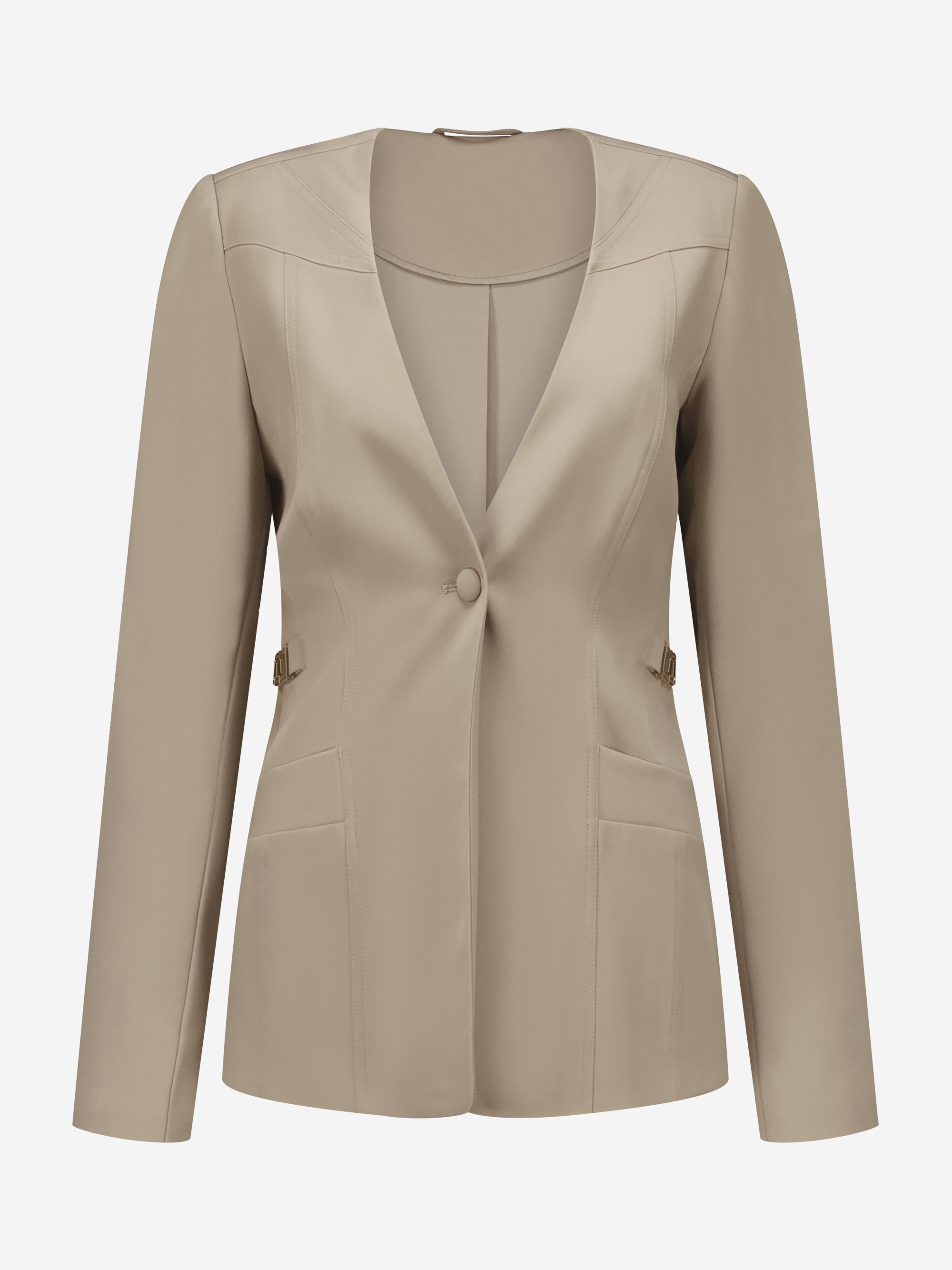 Blazer with chain detail