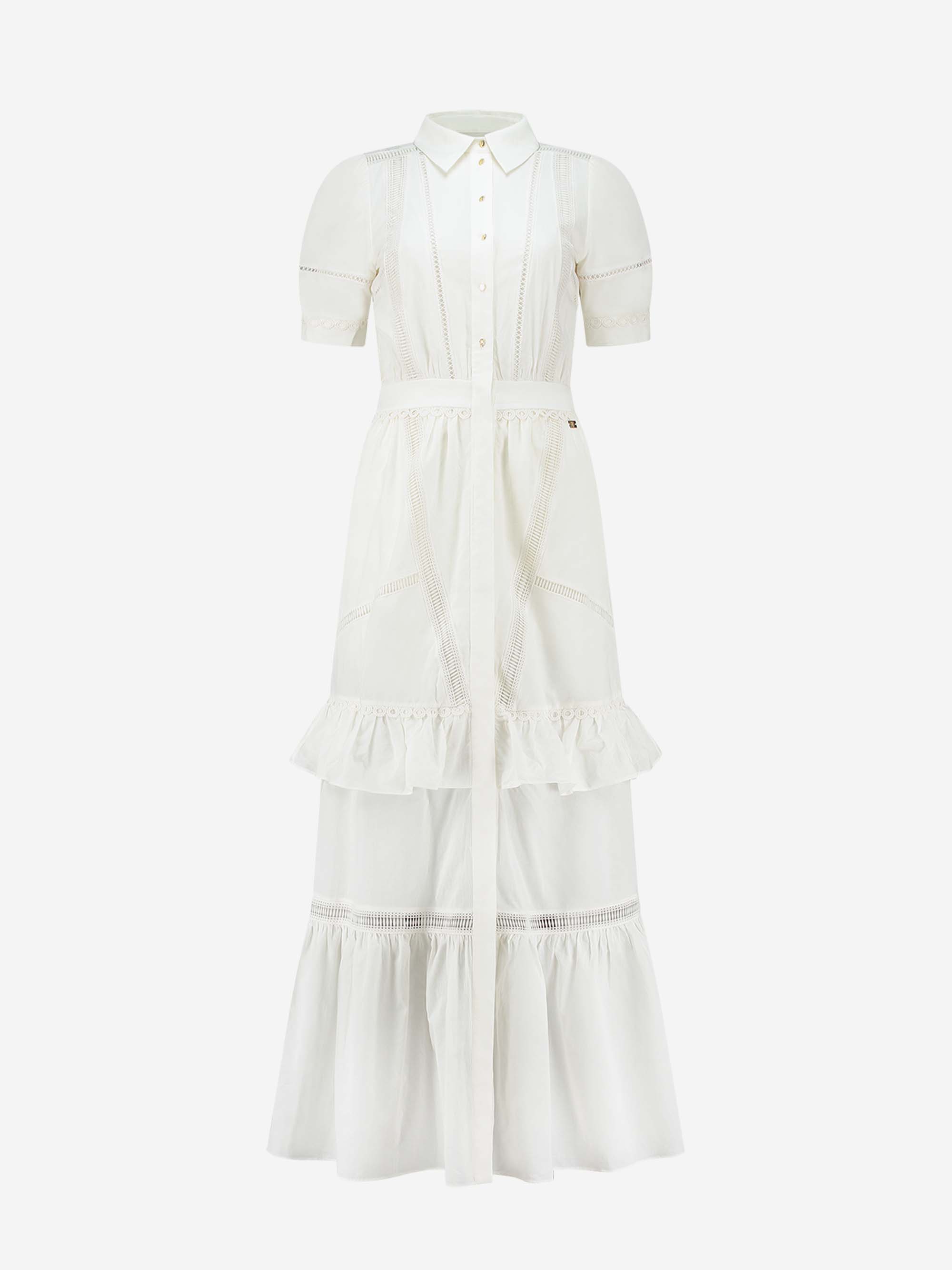Maxi dress with ruffles 
