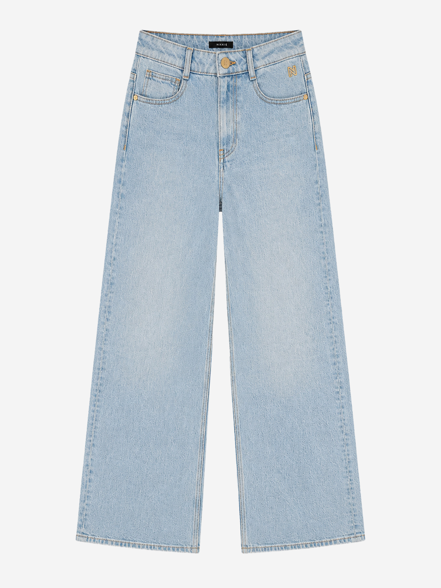 Jeans met wijde pijpen