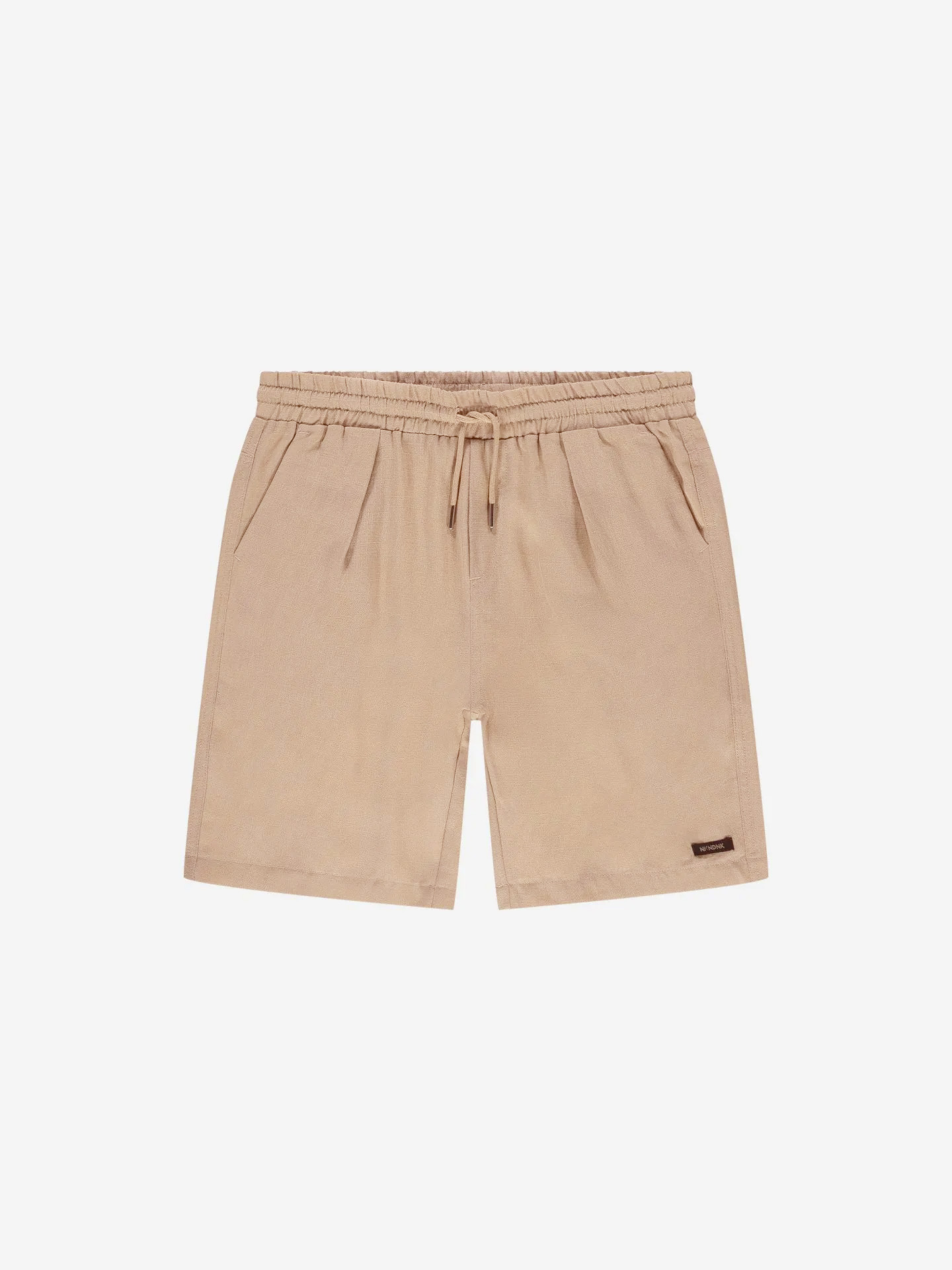 Shorts with linen look
