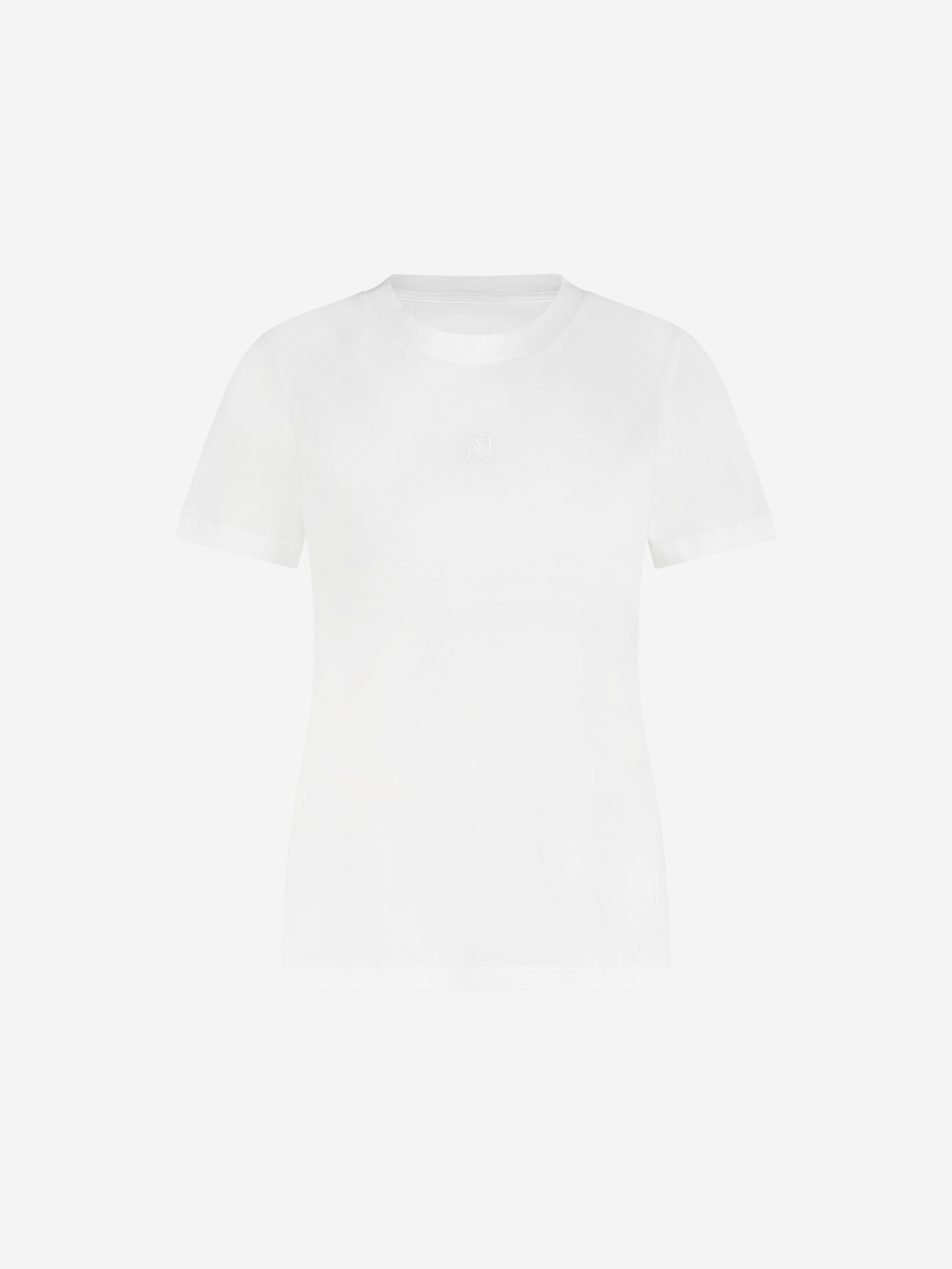 Basic T-shirt met logo