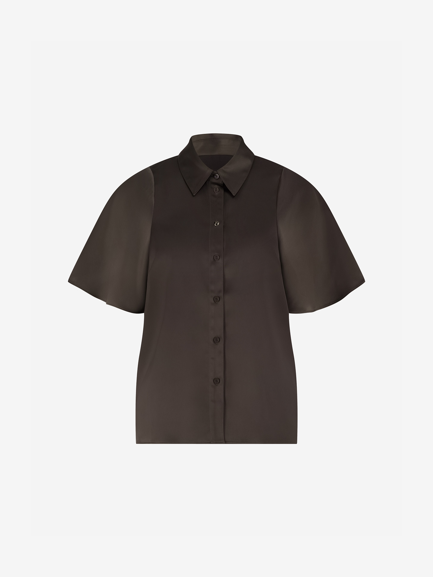 Blouse met wijde splitmouwen