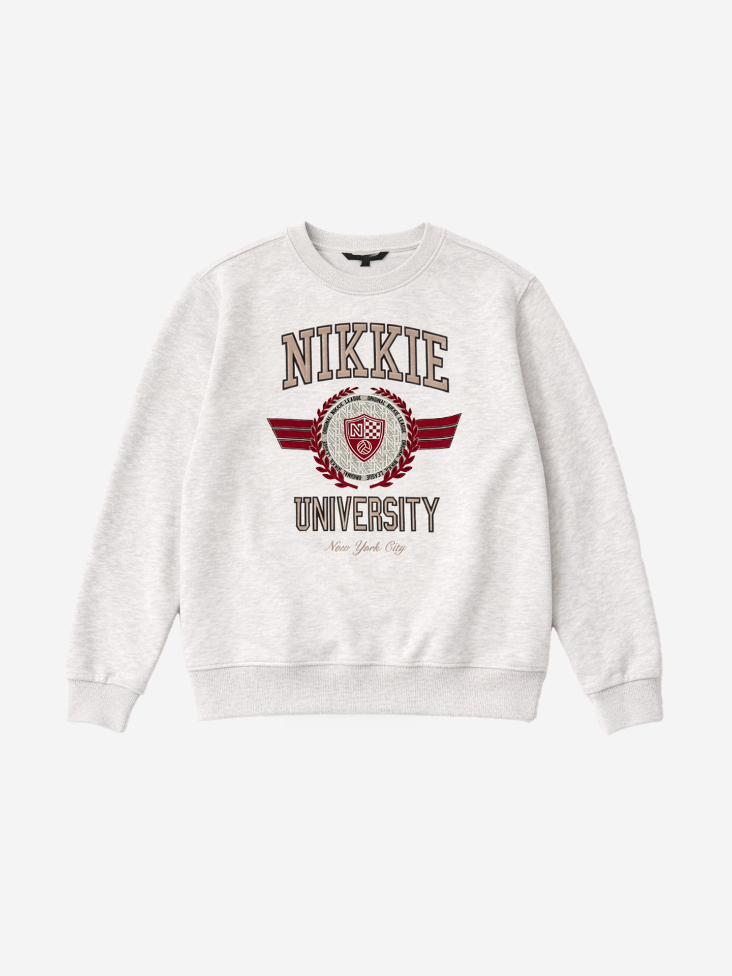 Sweater with logo print