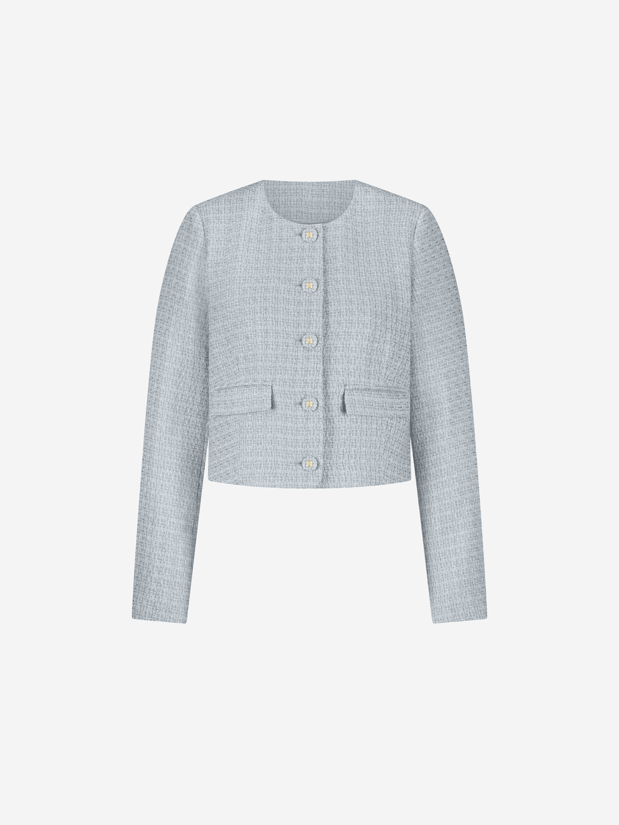 Short tweed jacket