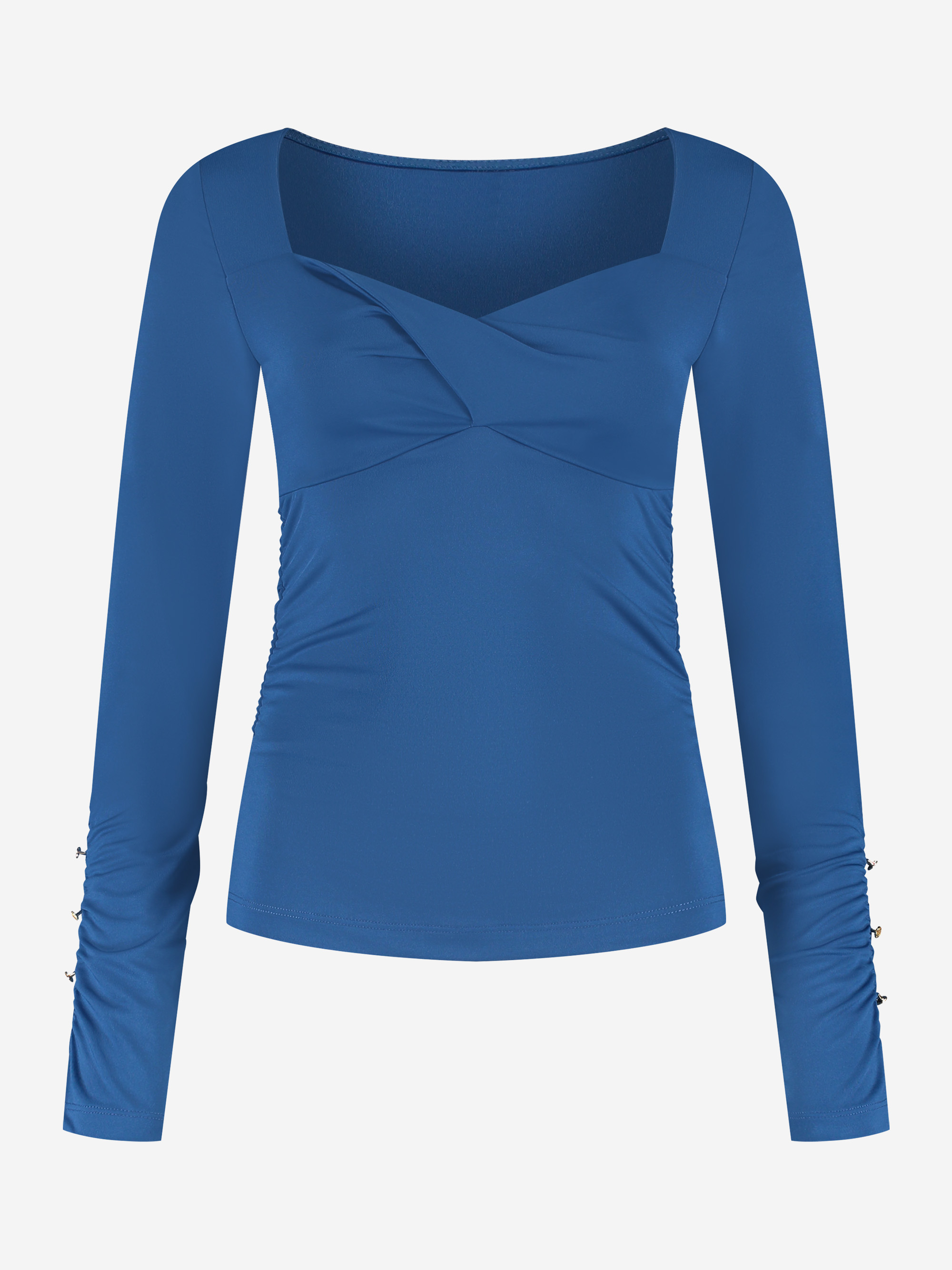 Top with twisted front