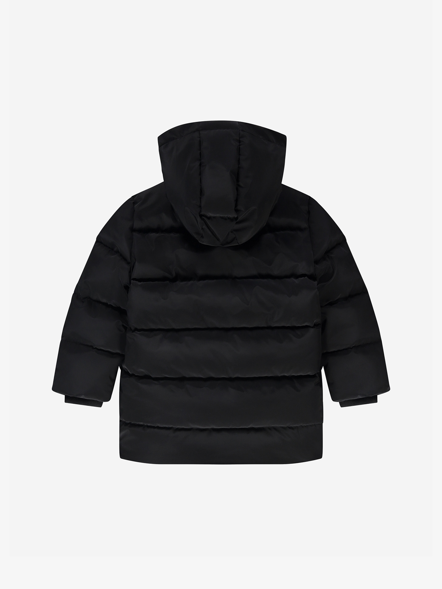 Long quilted puffer jacket