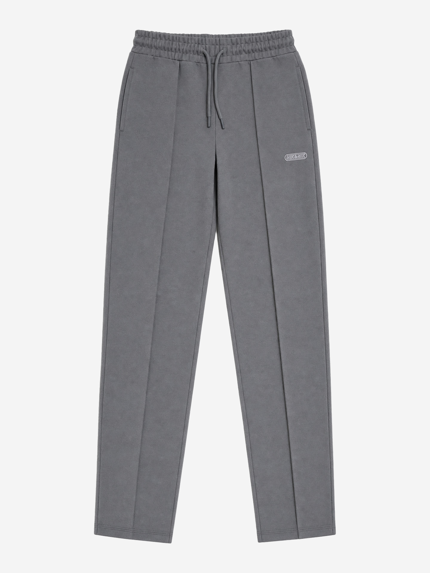 Track pants with drawstring