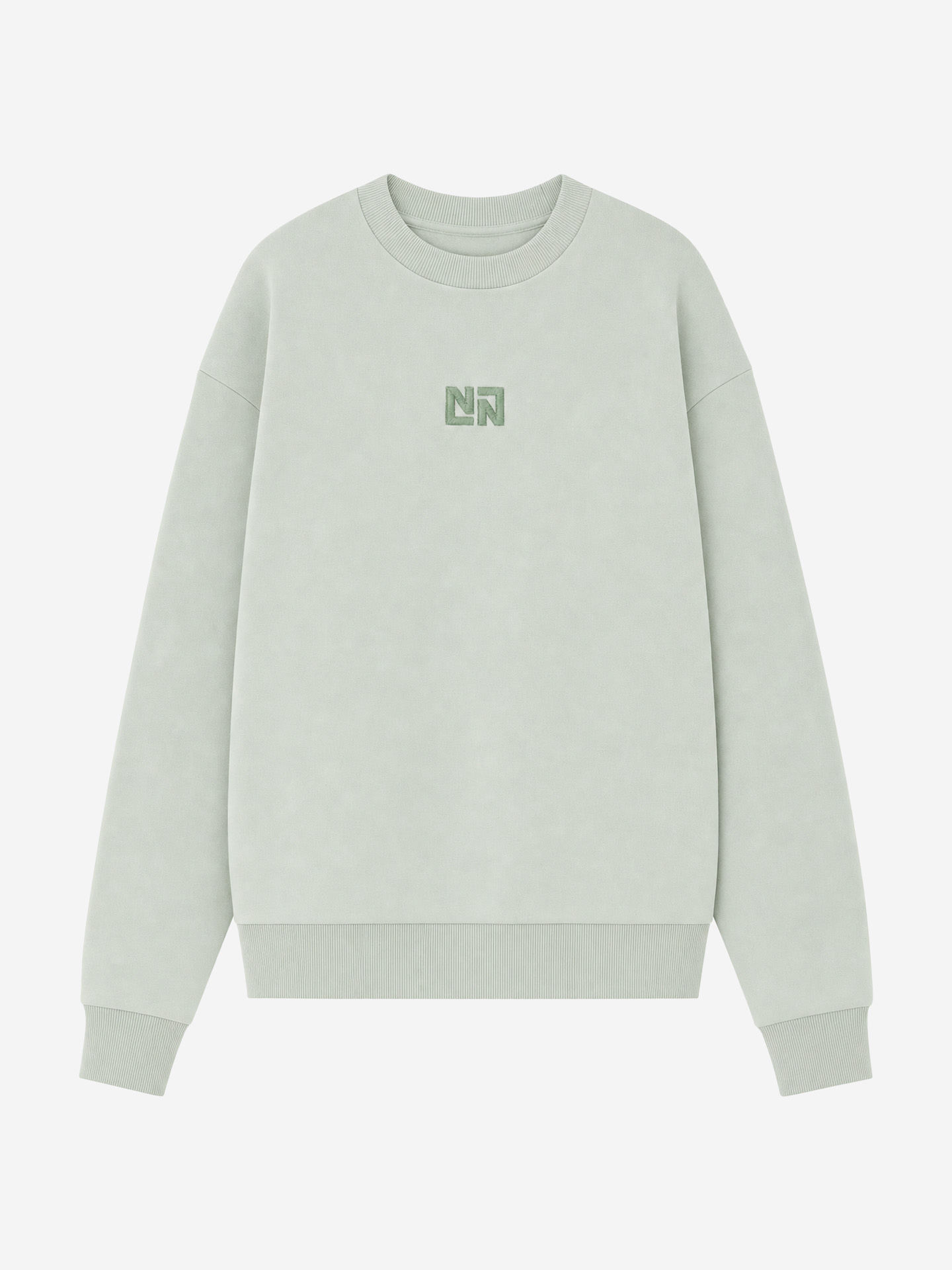 Sweatshirt met geborduurd logo