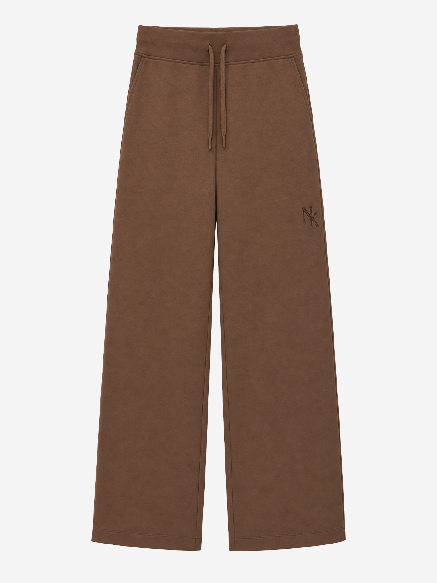 Sweatpants with embroidered logo