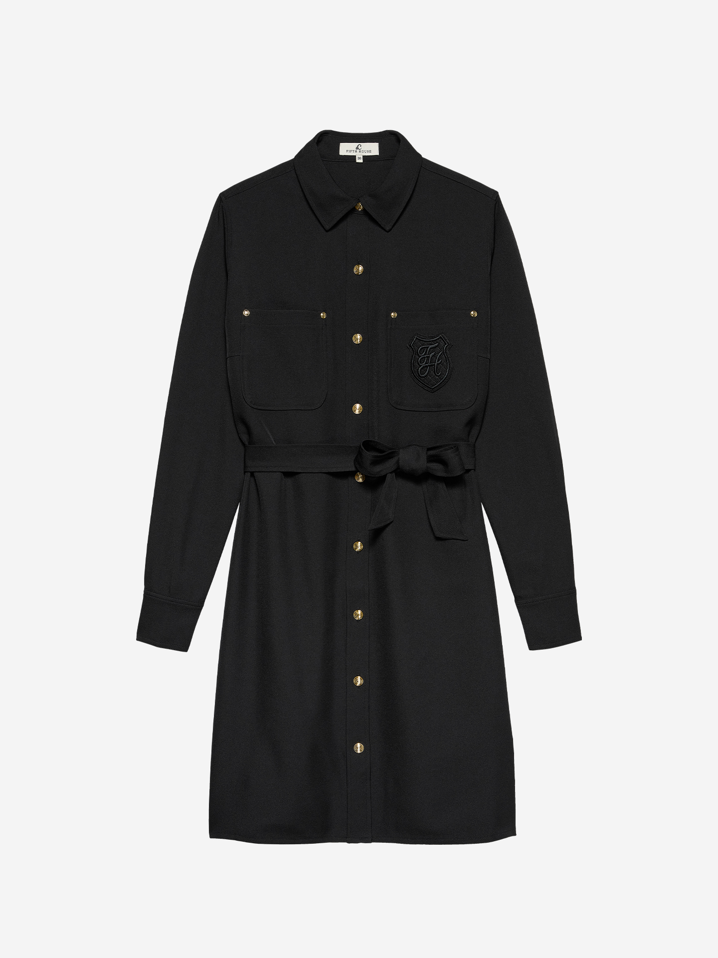 Blousejurk met ceintuur