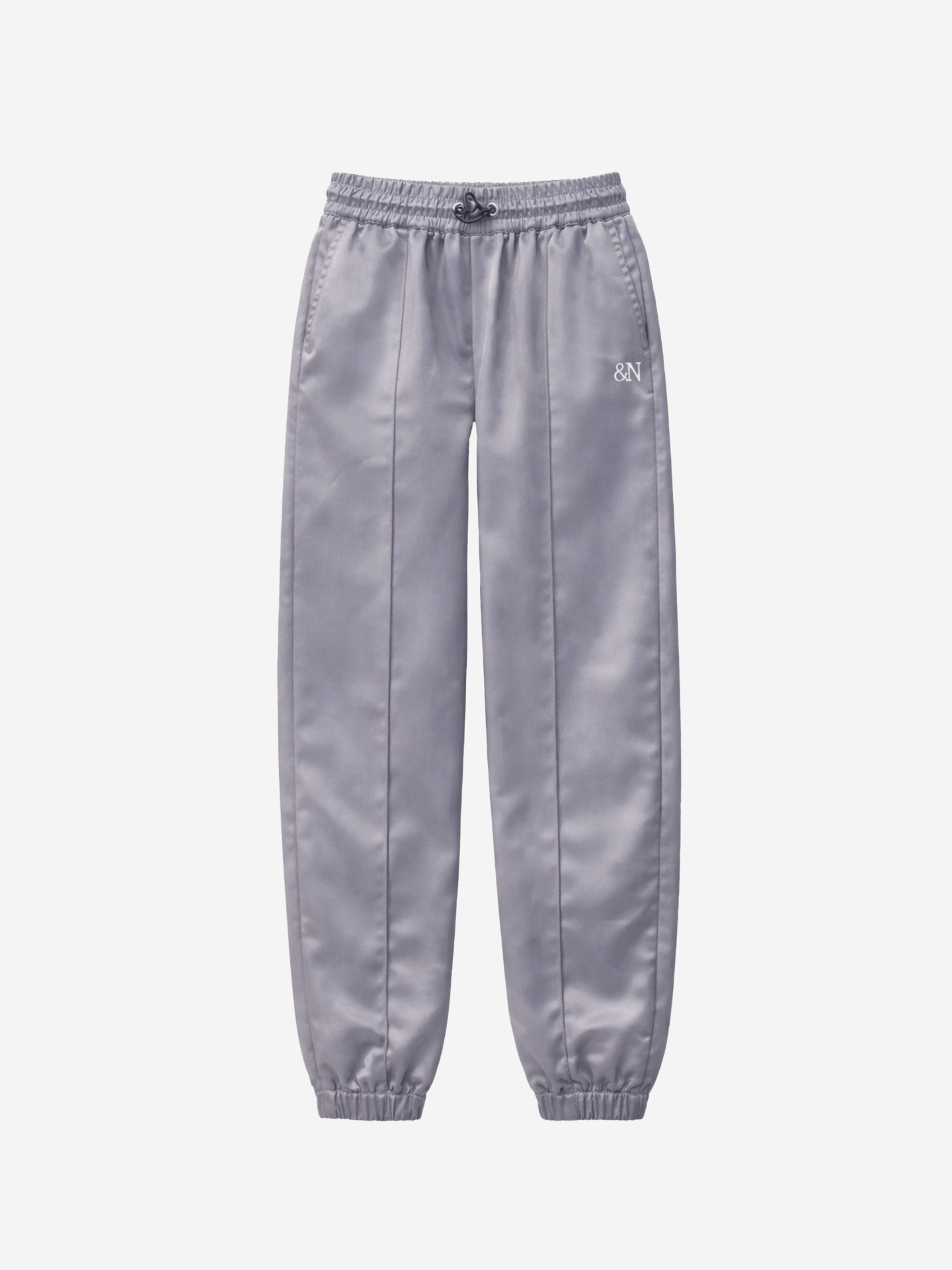 Satin drawstring pants