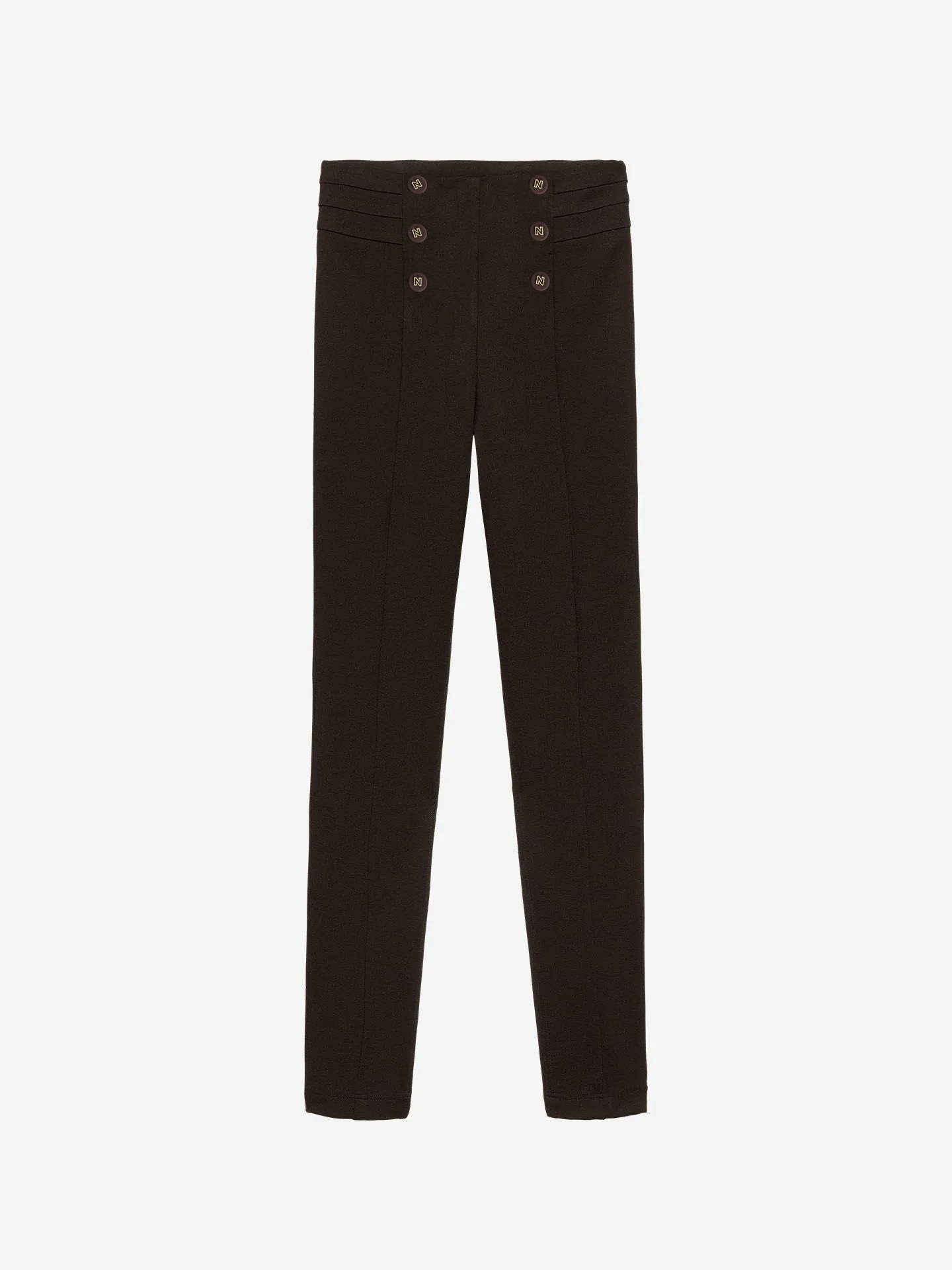 Tregging met knoopdetails