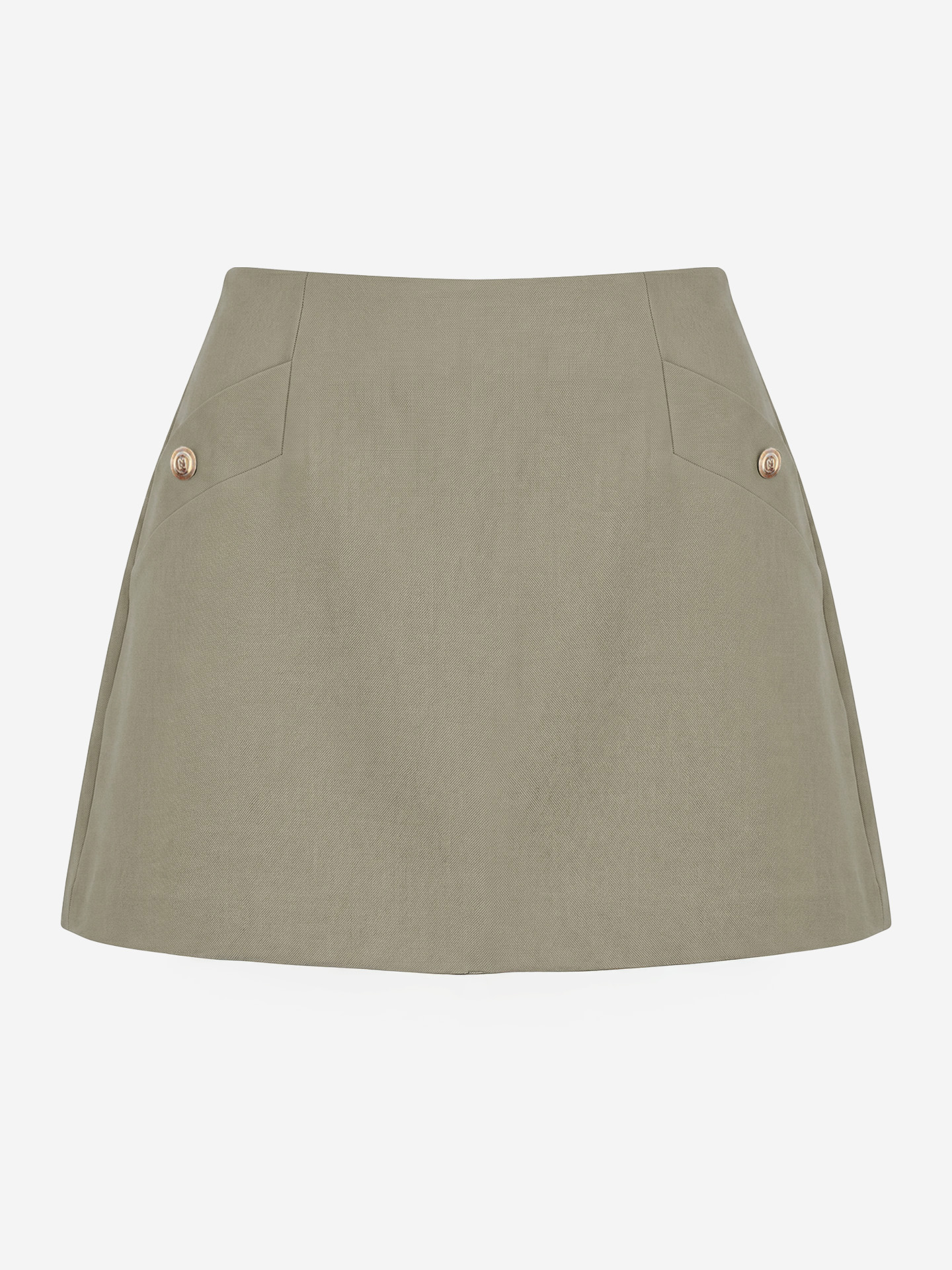 Skort met decoratieve zakken