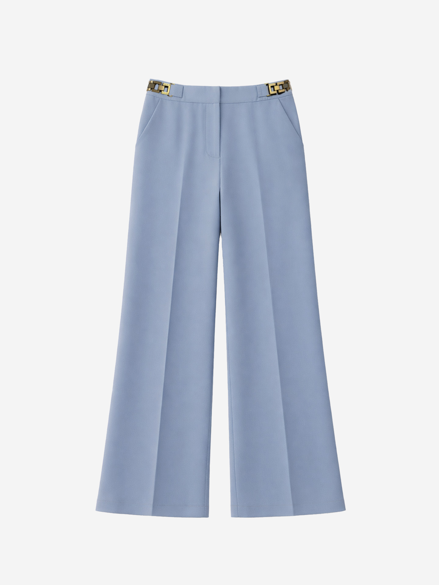 Pants with chain detail