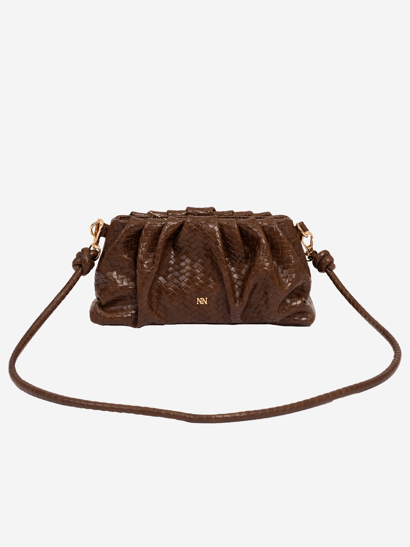 Braided shoulder bag