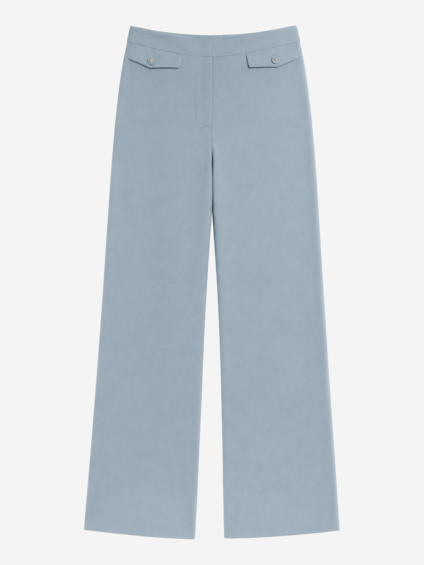 Wide leg pantalon met luxe uitstraling