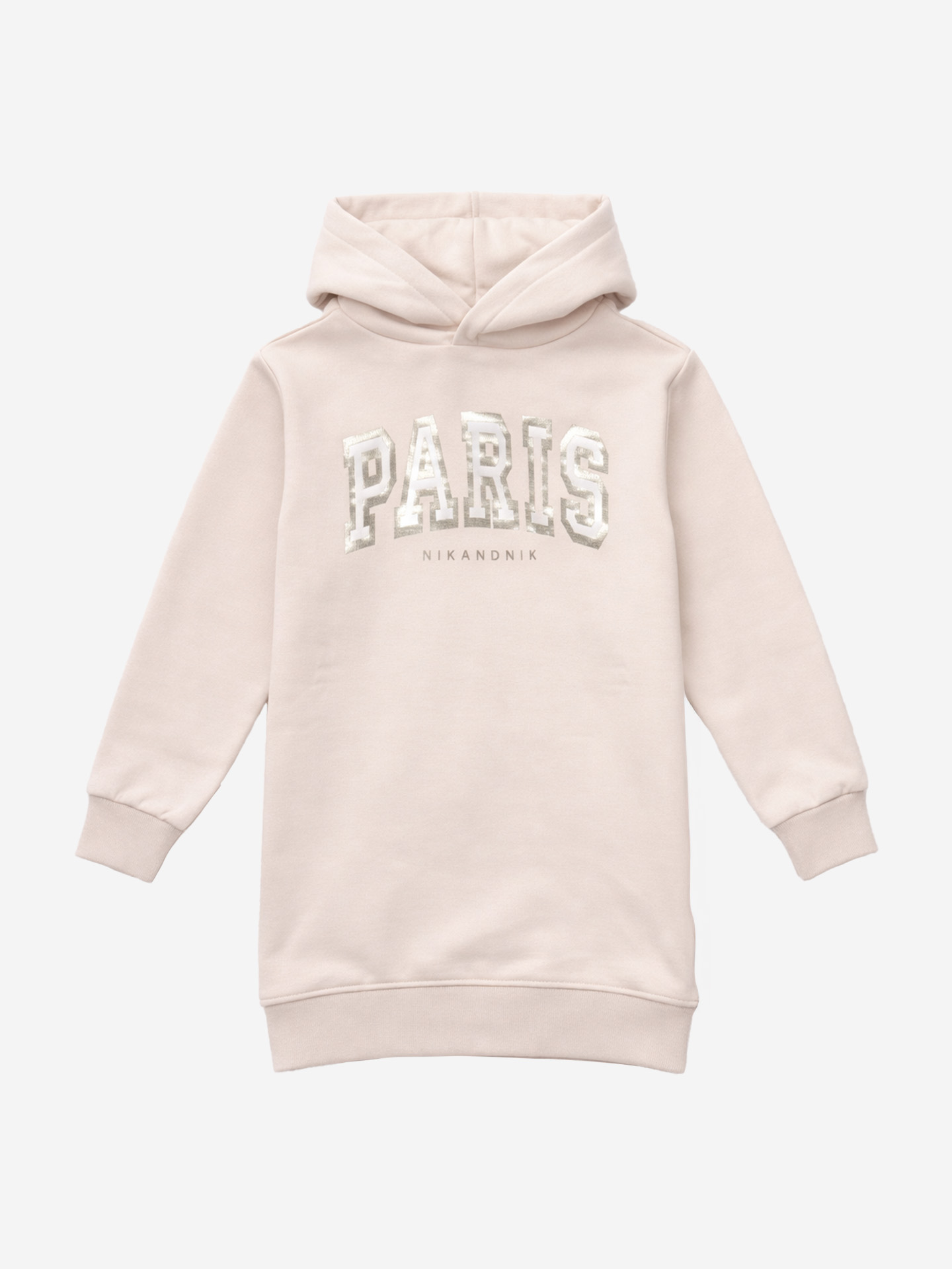 Hooded sweater dress