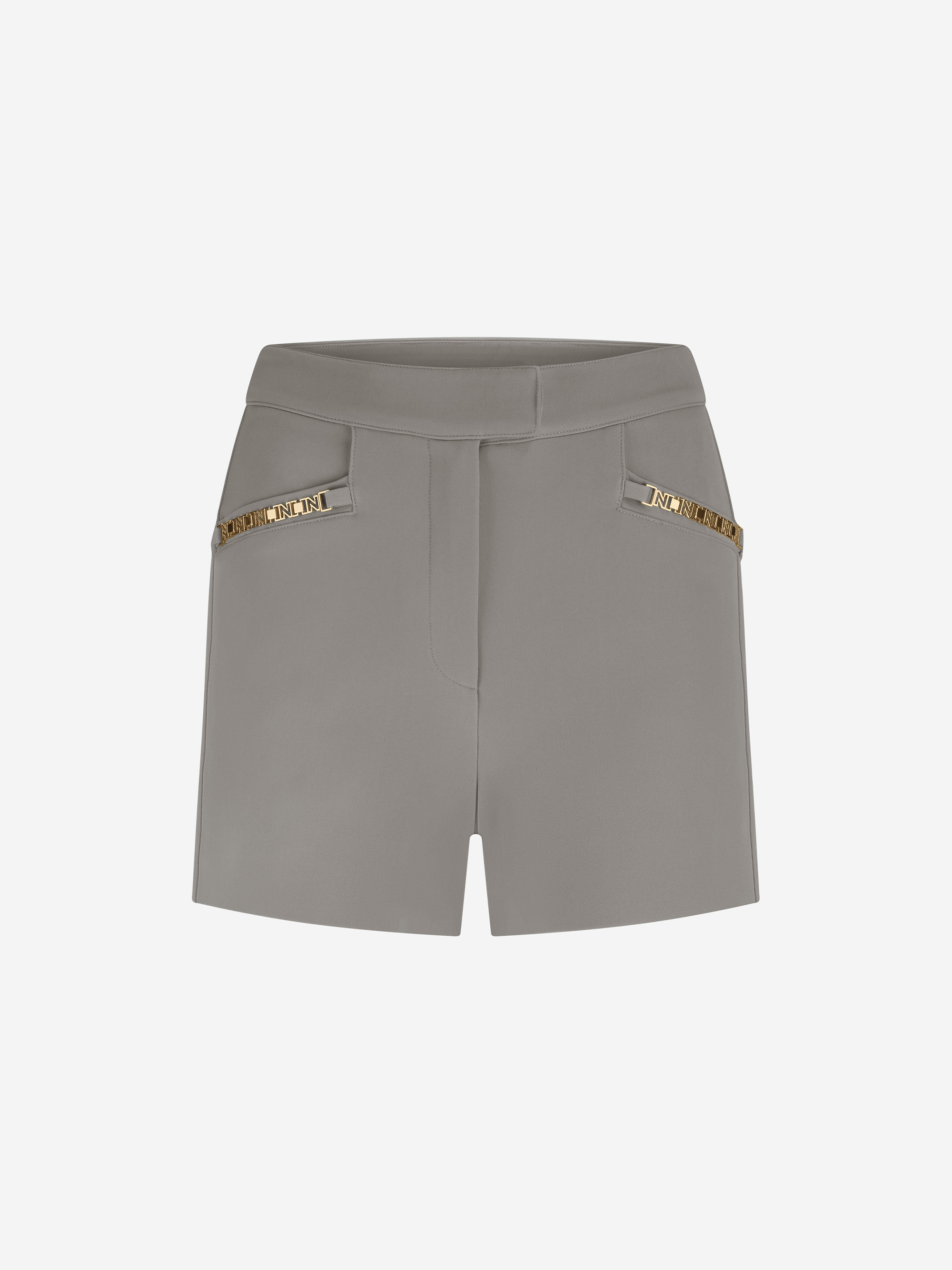 Shorts with chain details