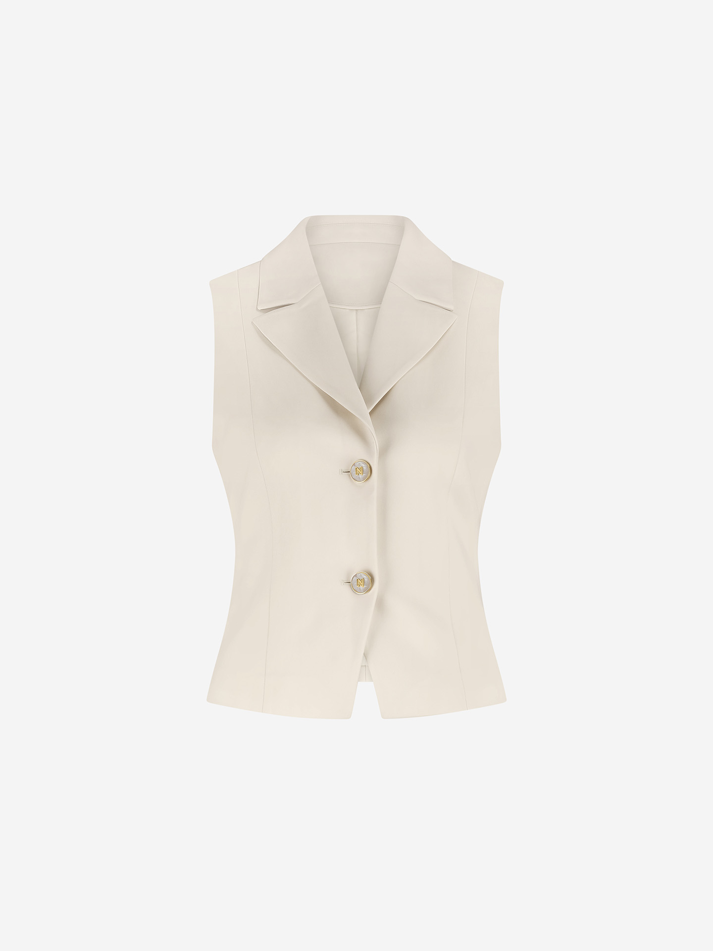 Waistcoat with mother-of-pearl buttons