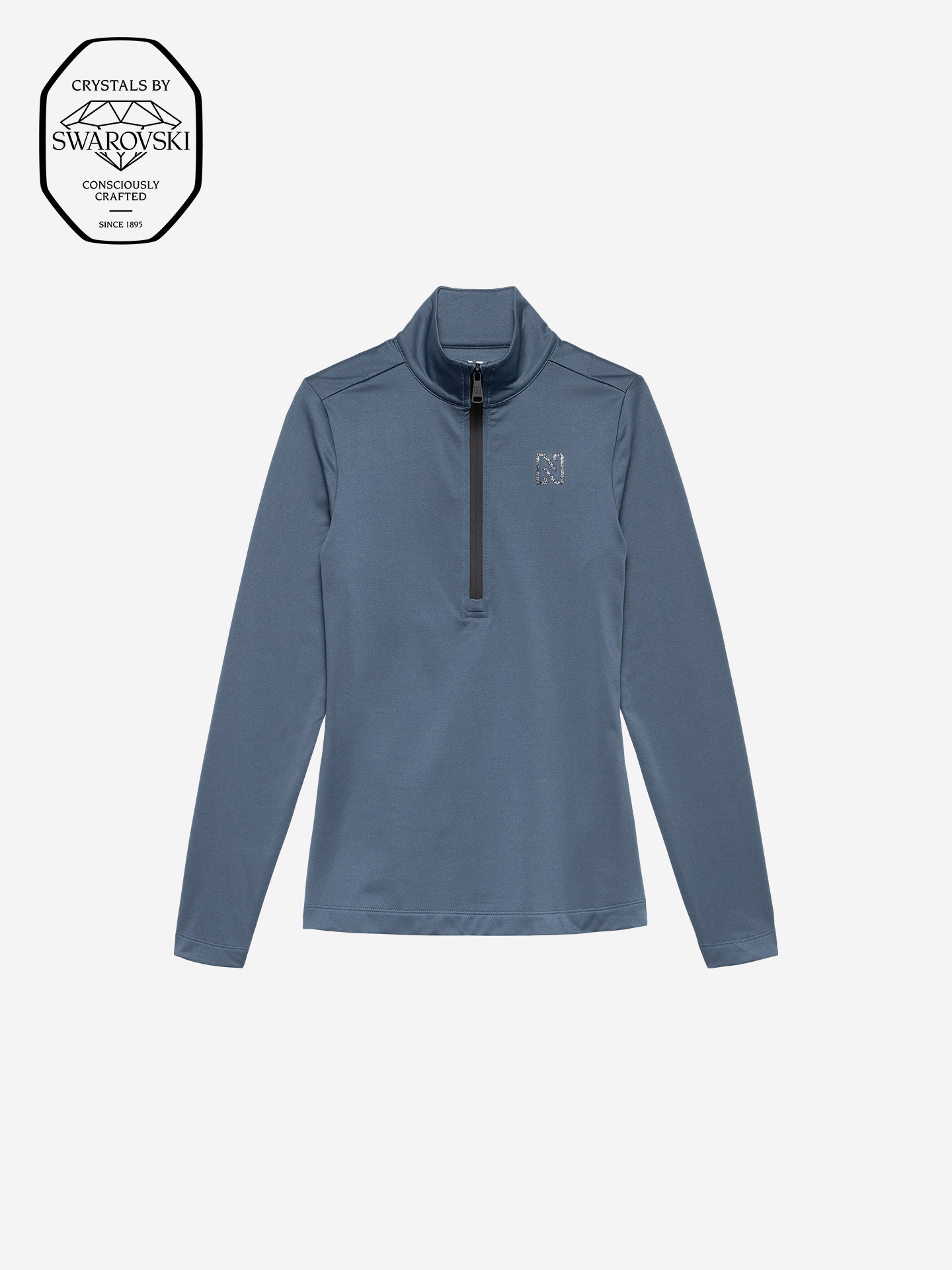 Ski pully with Swarovski N logo