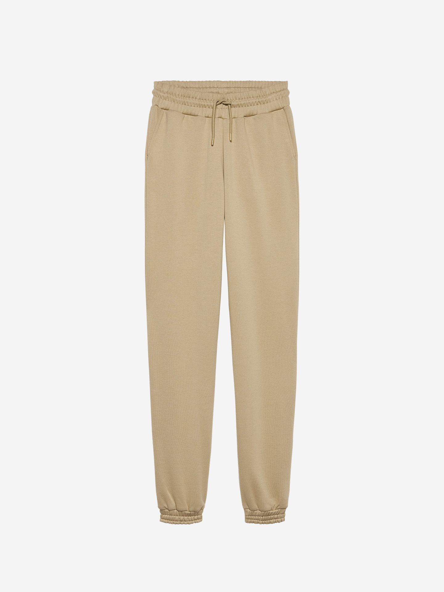 Jogging pants with embroidered logo