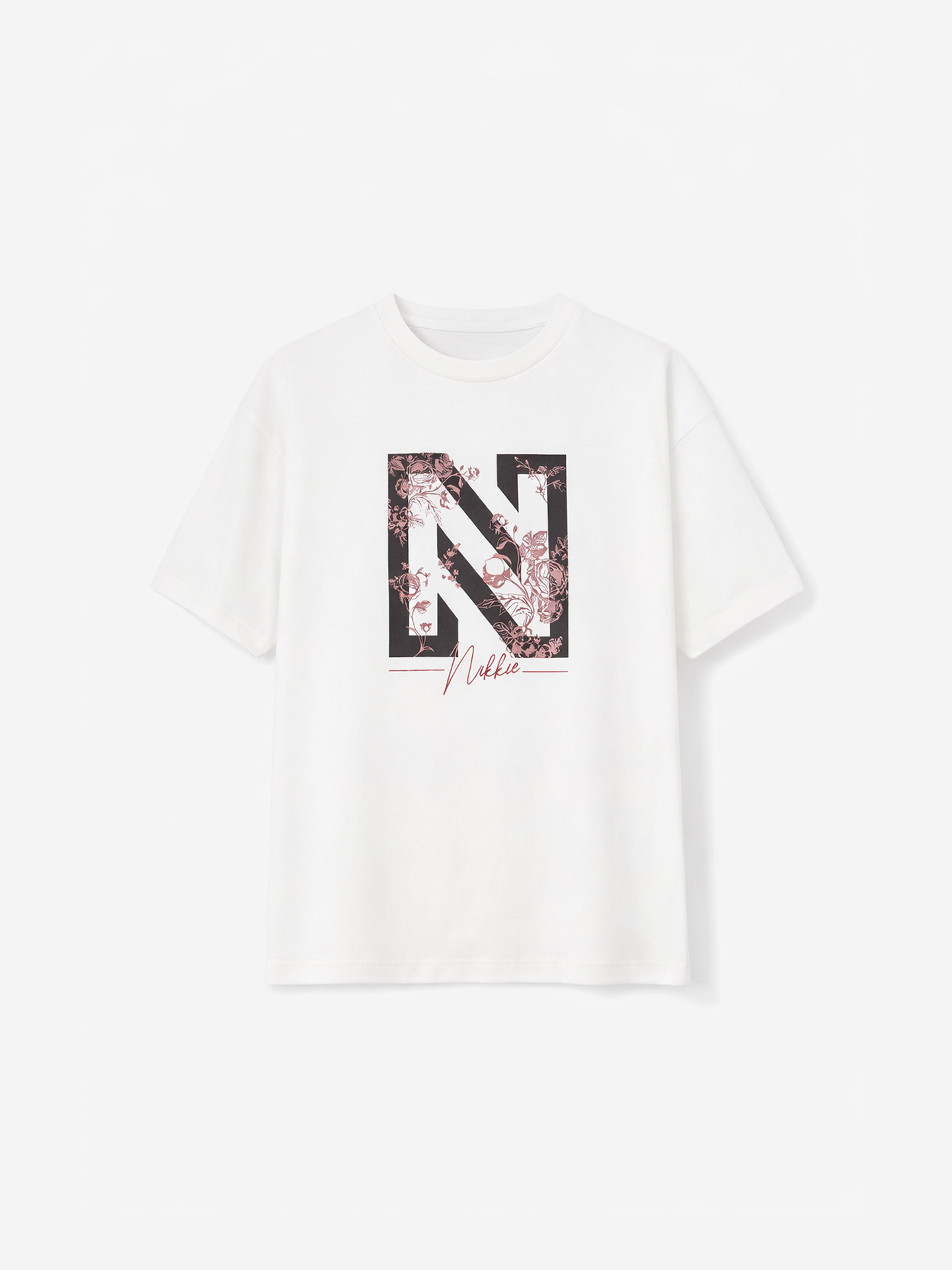 T-shirt with logo print