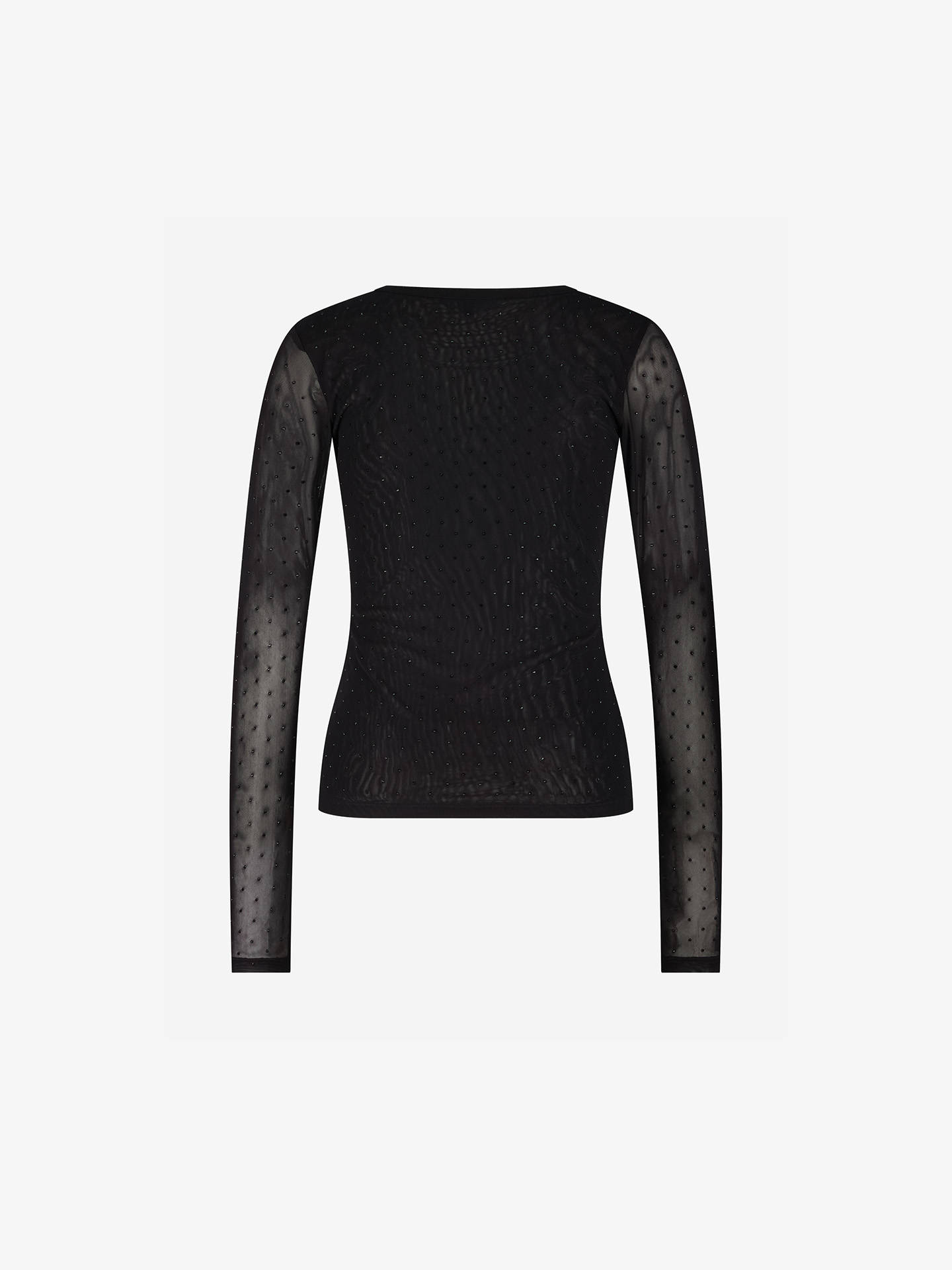Mesh top with studs