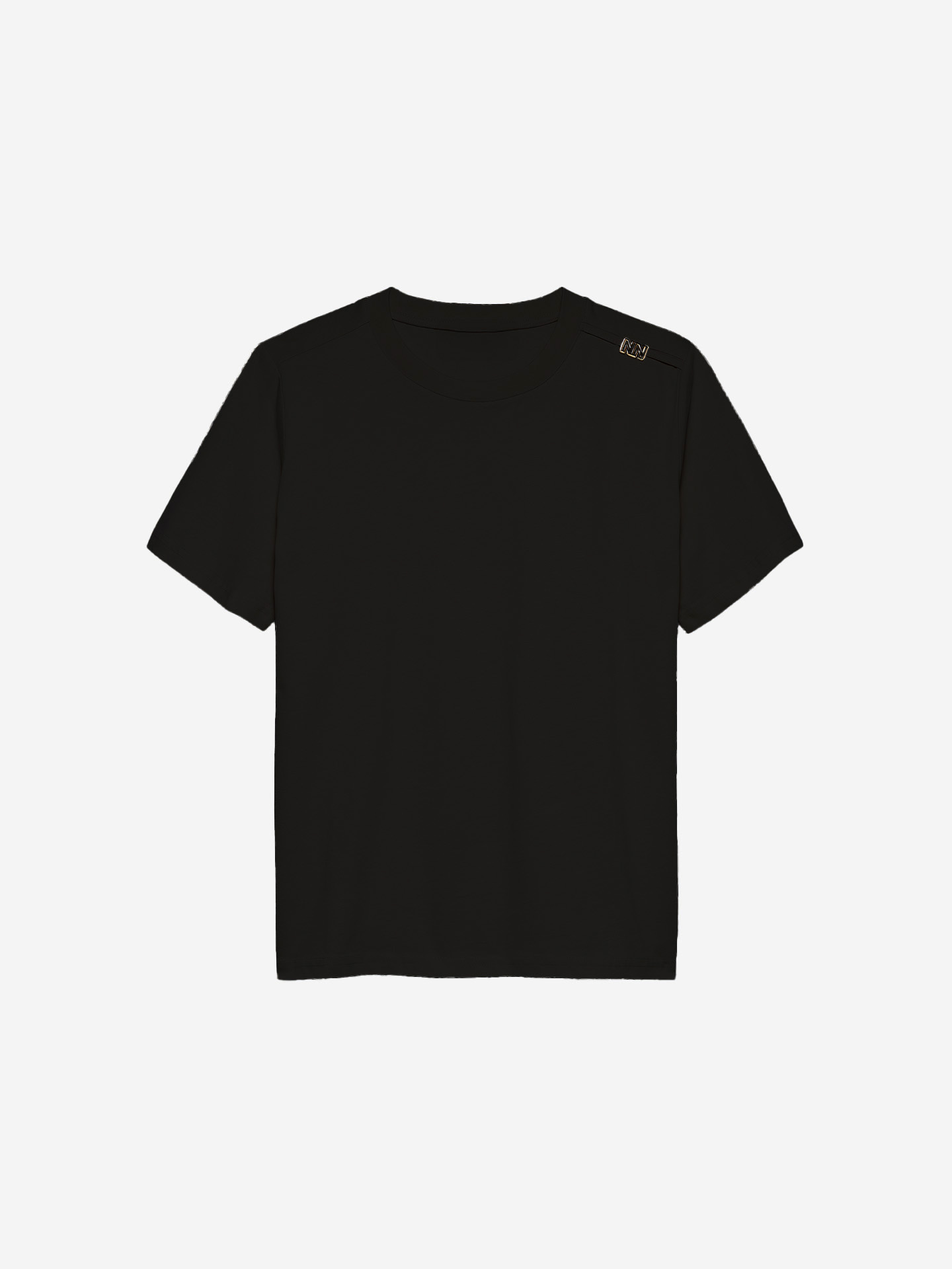 T-shirt met logo detail