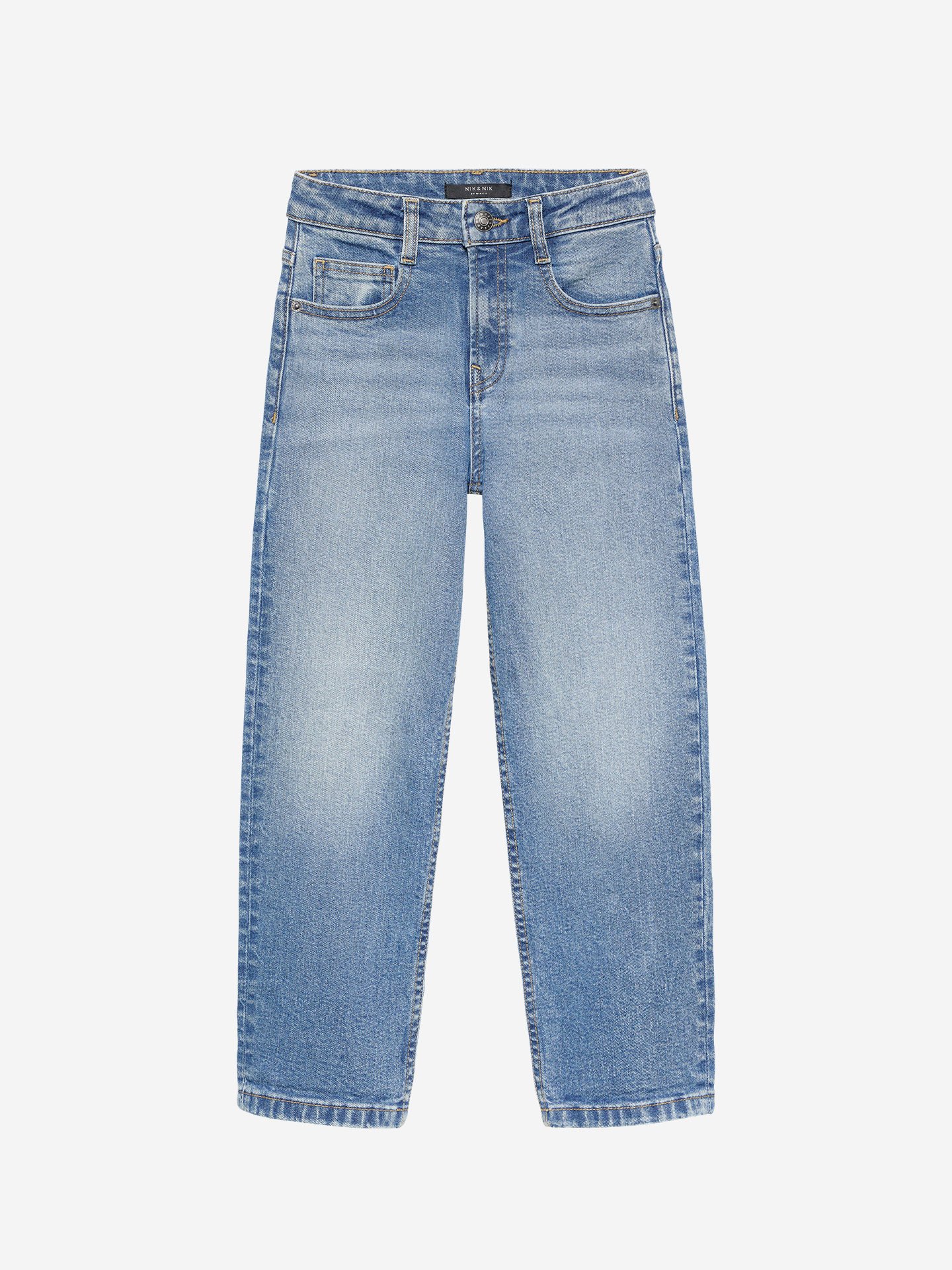 Jeans with logo detail