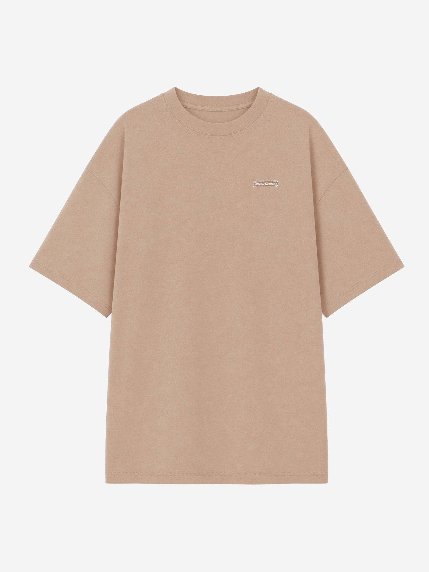 Oversized T-shirt met rug print