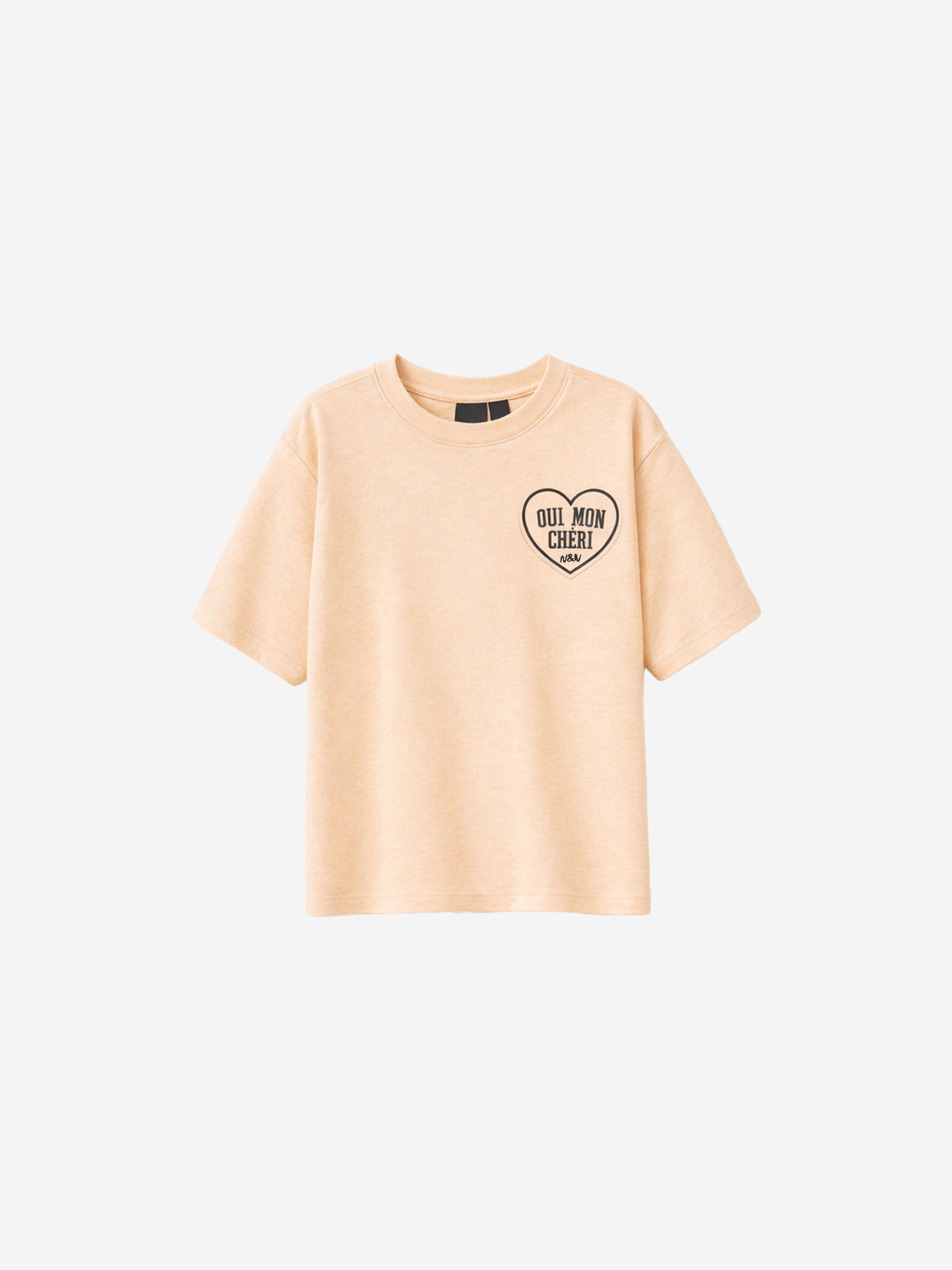 T-shirt with embroidered logo