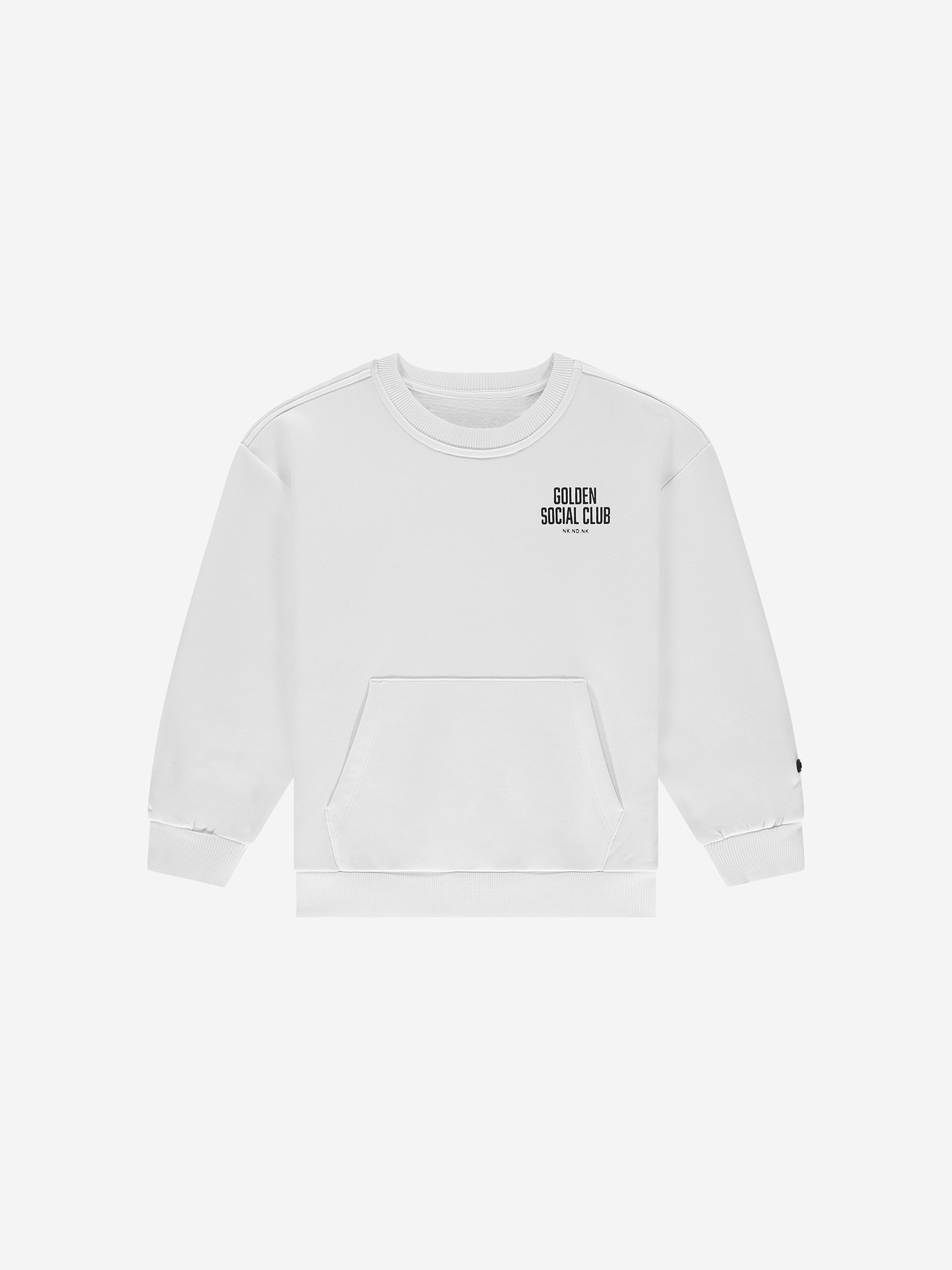 Oversized sweater with logo print