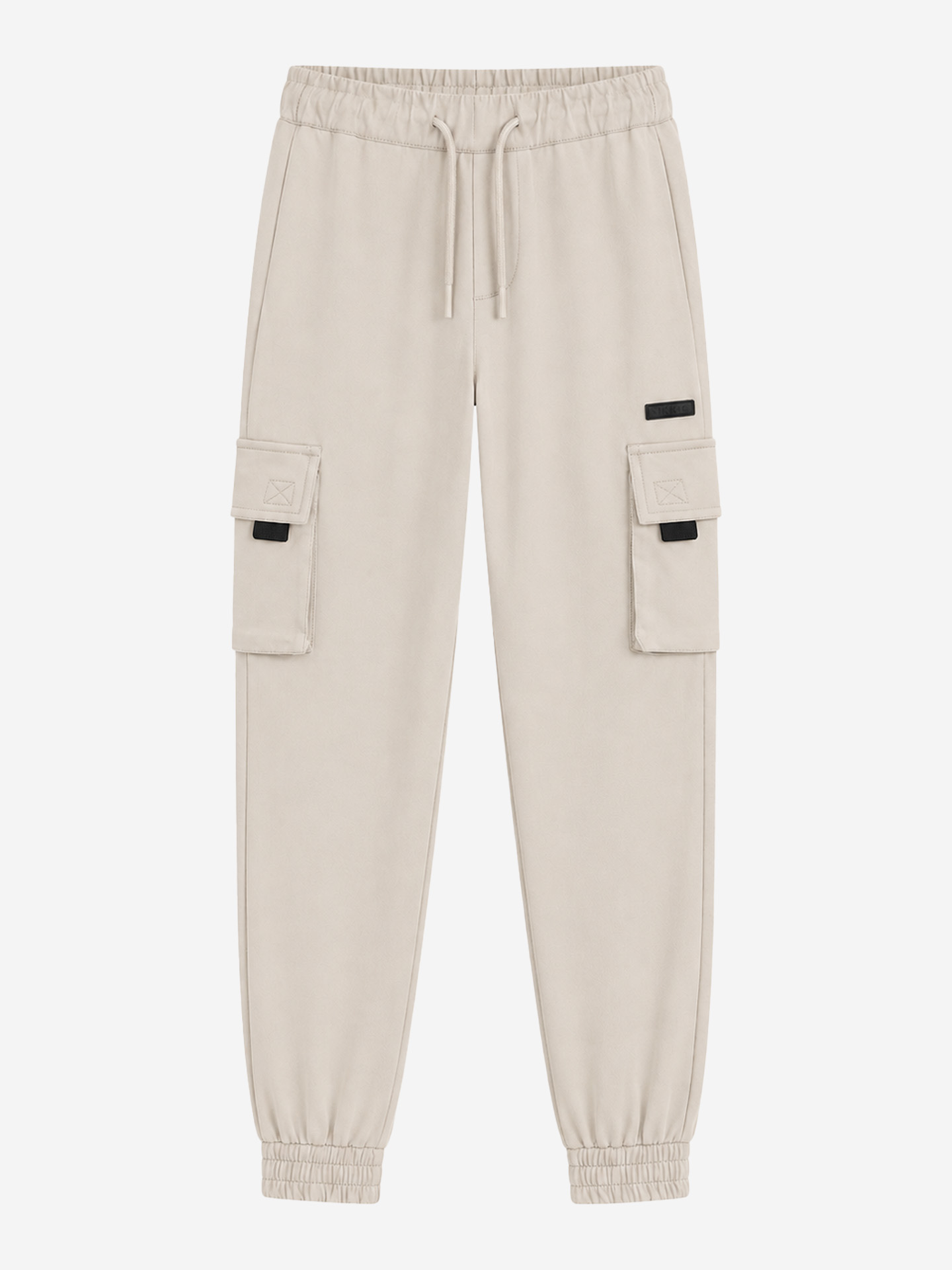 Cargo pants with drawstring