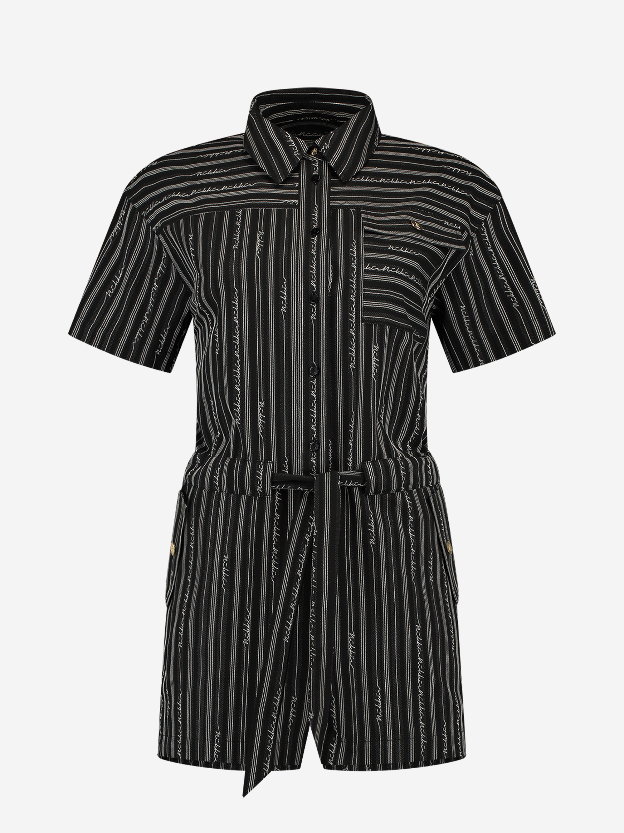 Playsuit met logo patroon