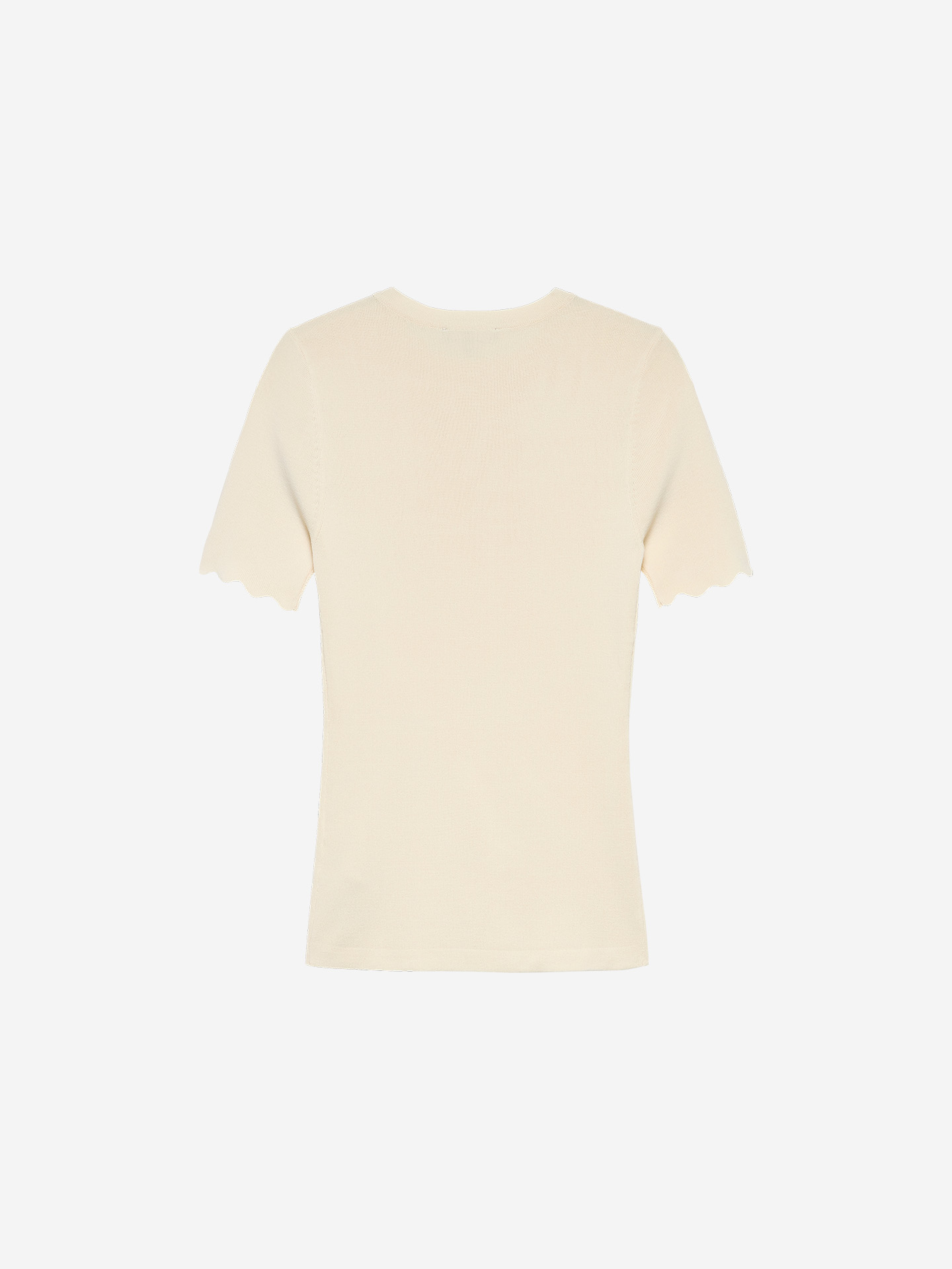 Basic top with a wavy finish