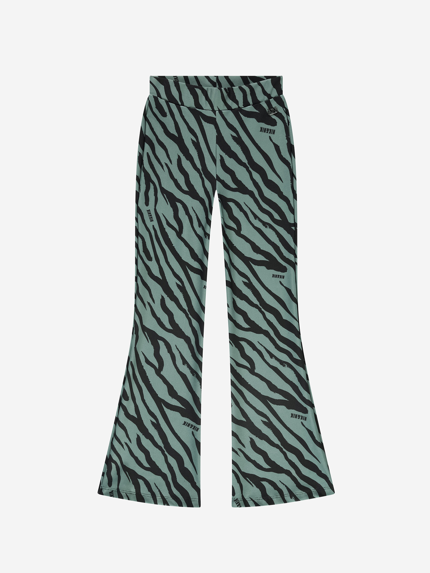 Zebra Flared Pants