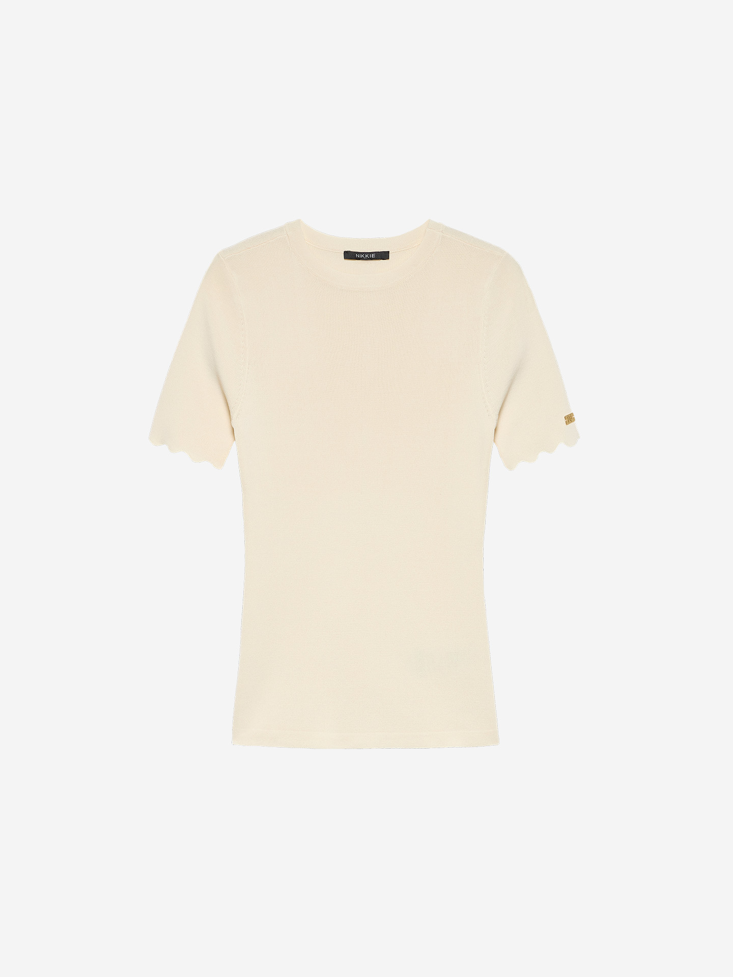 Basic top with a wavy finish