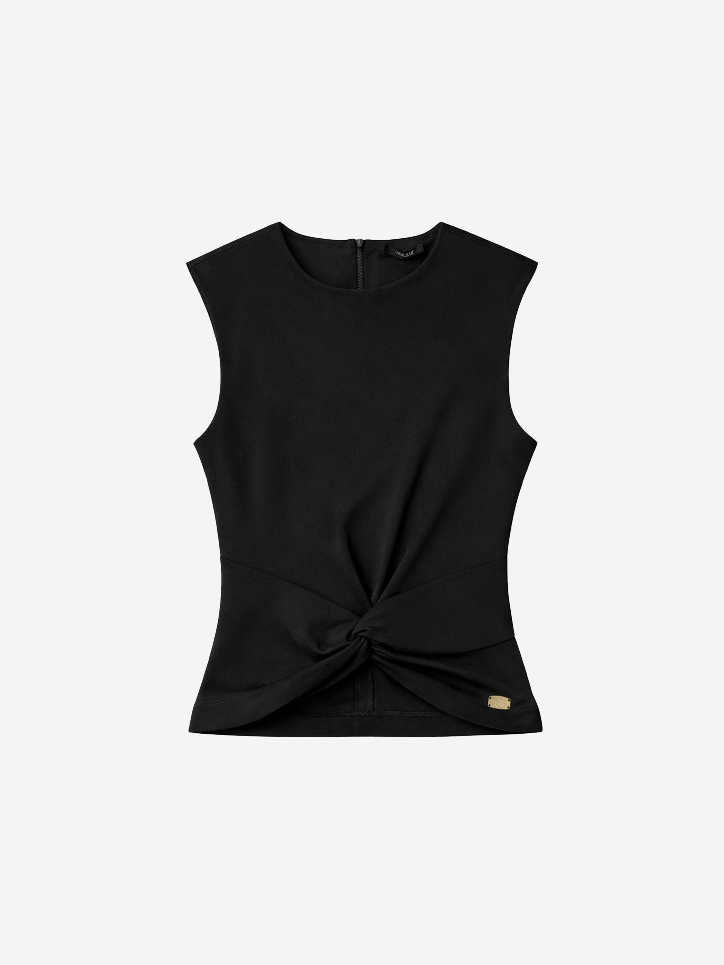 Top with turned detail