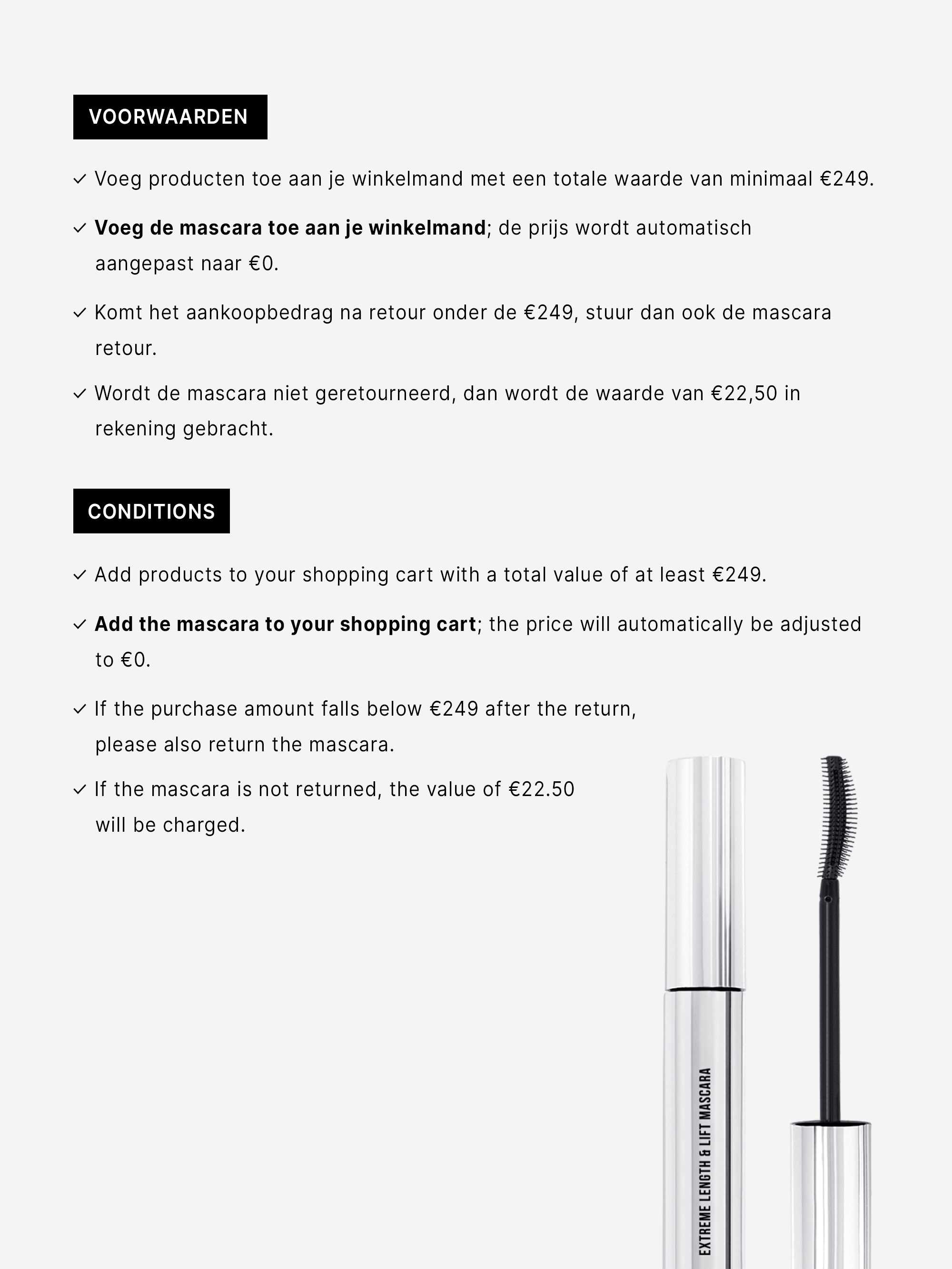 Extreme Length & Lift Mascara