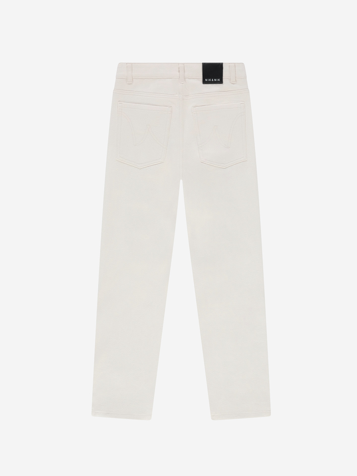 Straight leg jeans