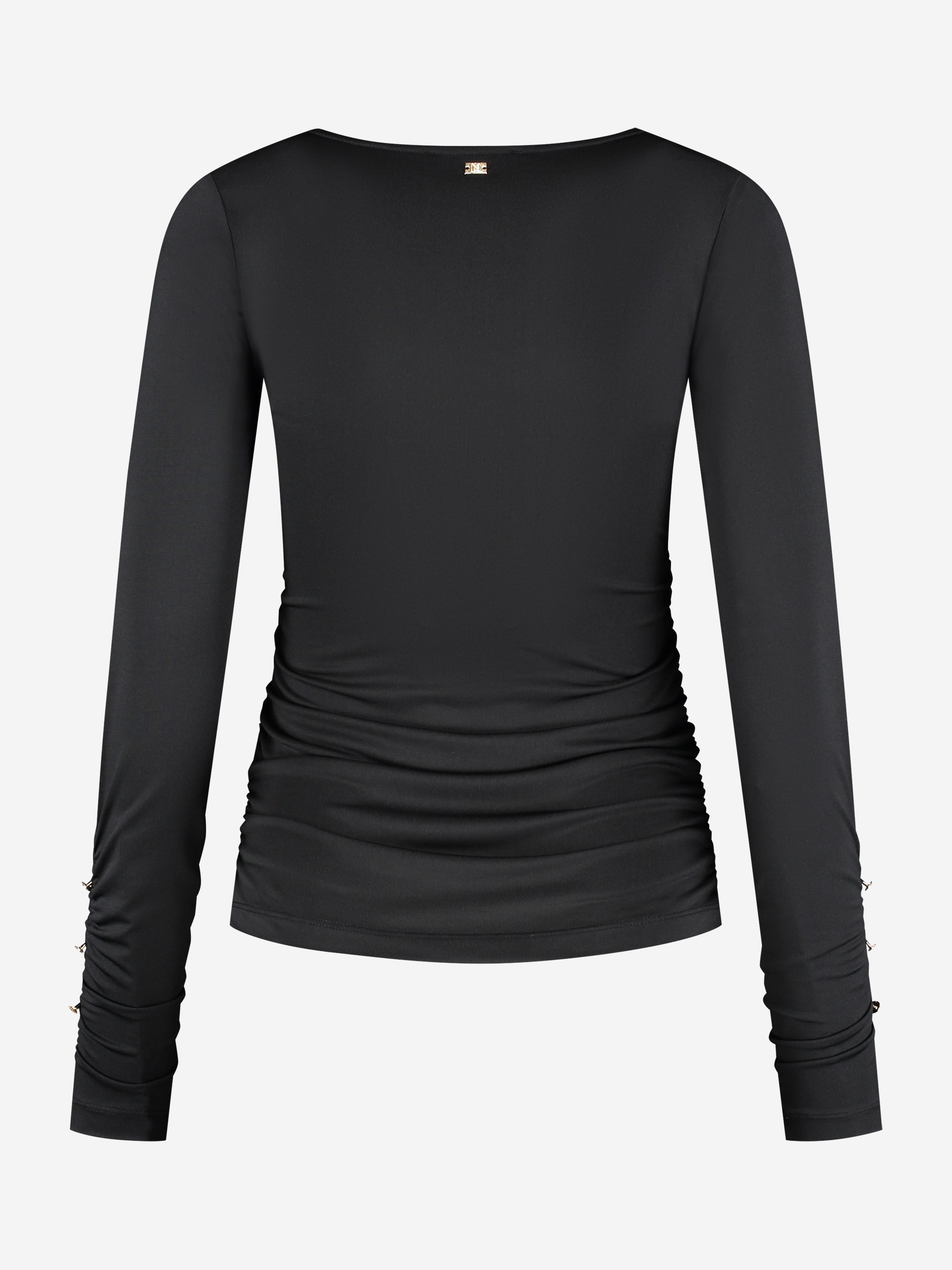 Top with twisted front