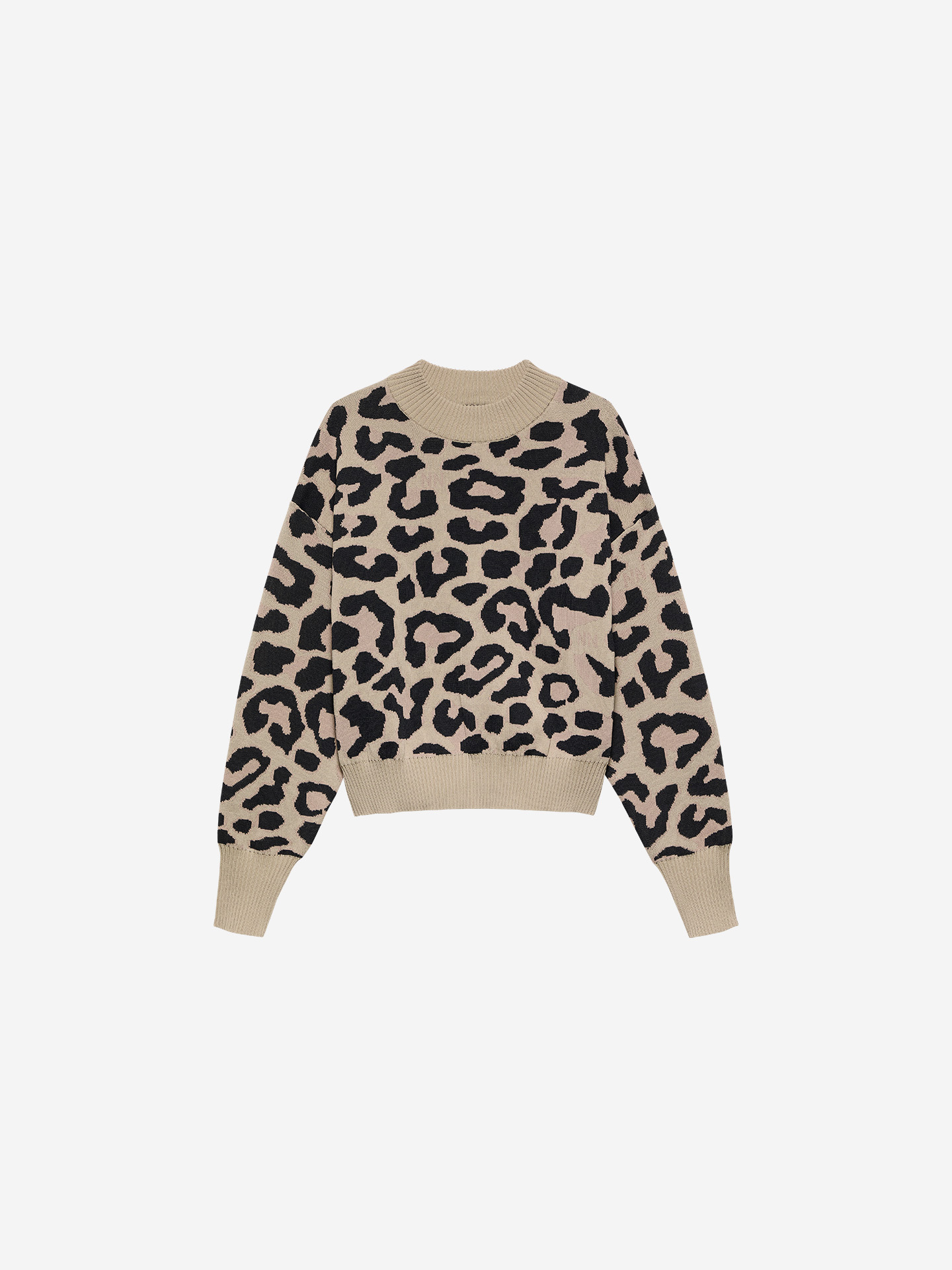 Leopard print sweater
