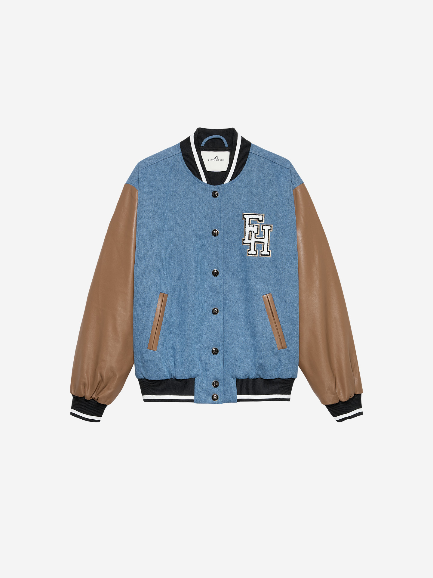 Varsity jacket with logo